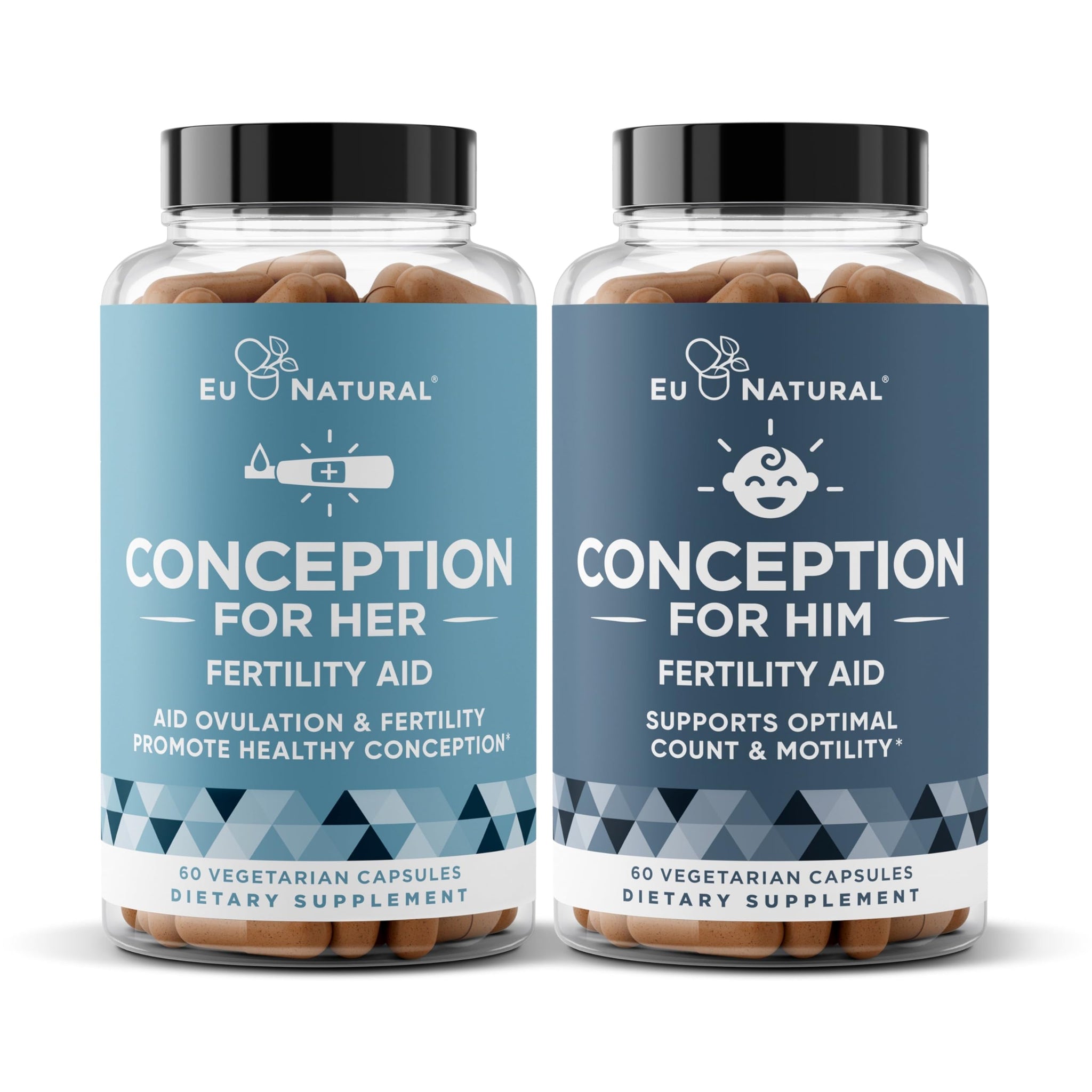 Eu Natural Conception for Her & Him Fertility Bundle - Fertility Supplements
