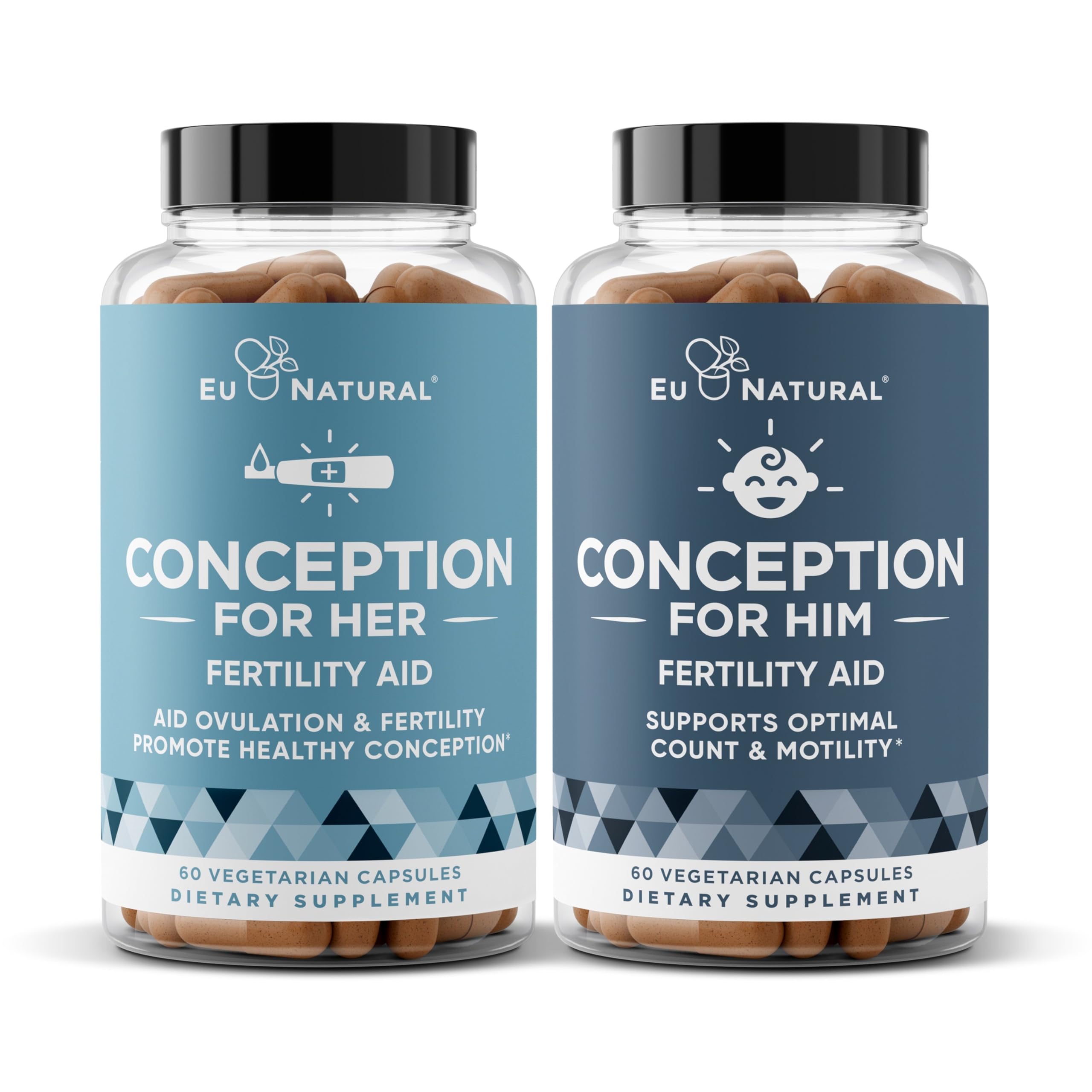 Eu Natural Conception for Her & Him Fertility Bundle - Fertility Supplements