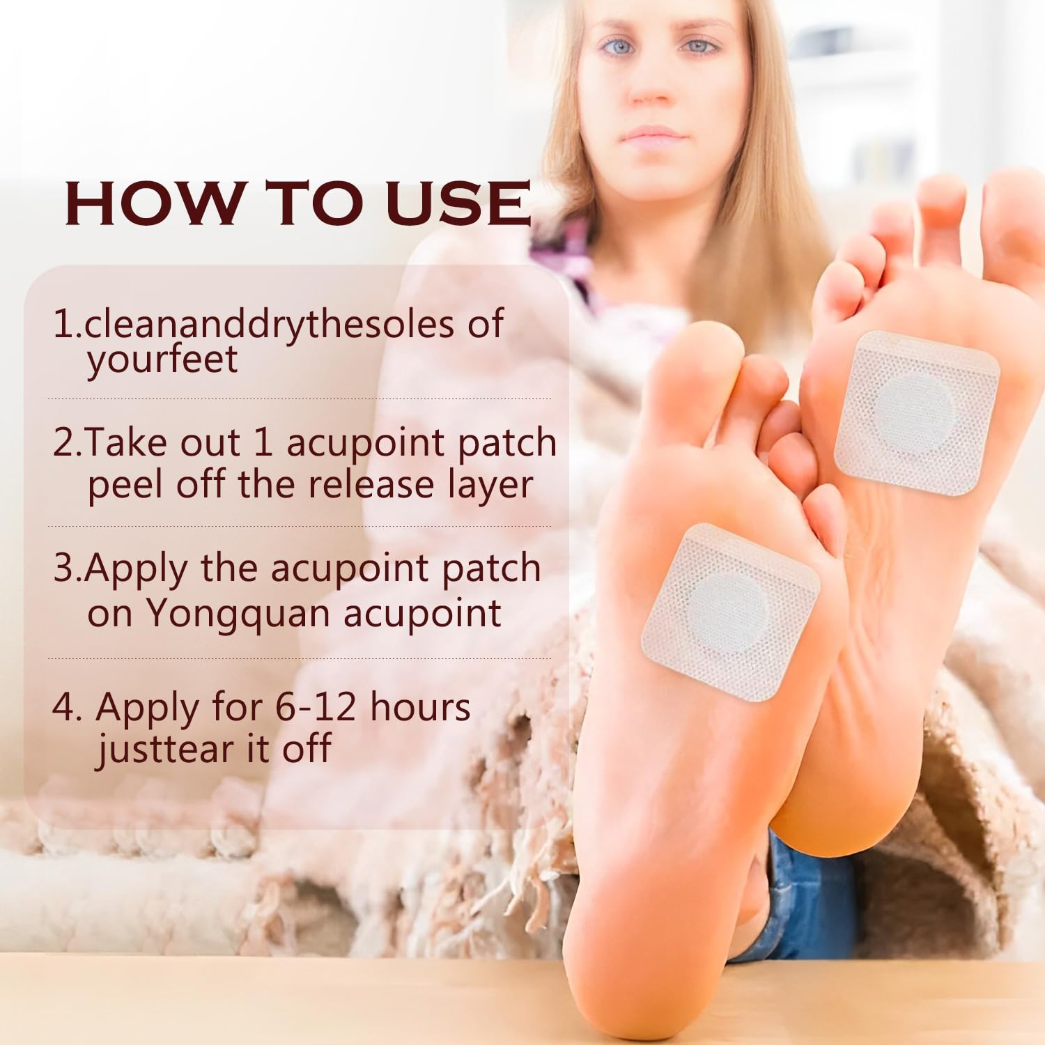 Huatang Acupoint Pressure Patch, Acupoint Sticker, Huatang Acupoint Pressure -42pcs Patch (3Box) KOSIMI