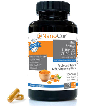 Nanocur Turmeric Curcumin - 100x More Active Than Turmeric, 170% More Active Than 