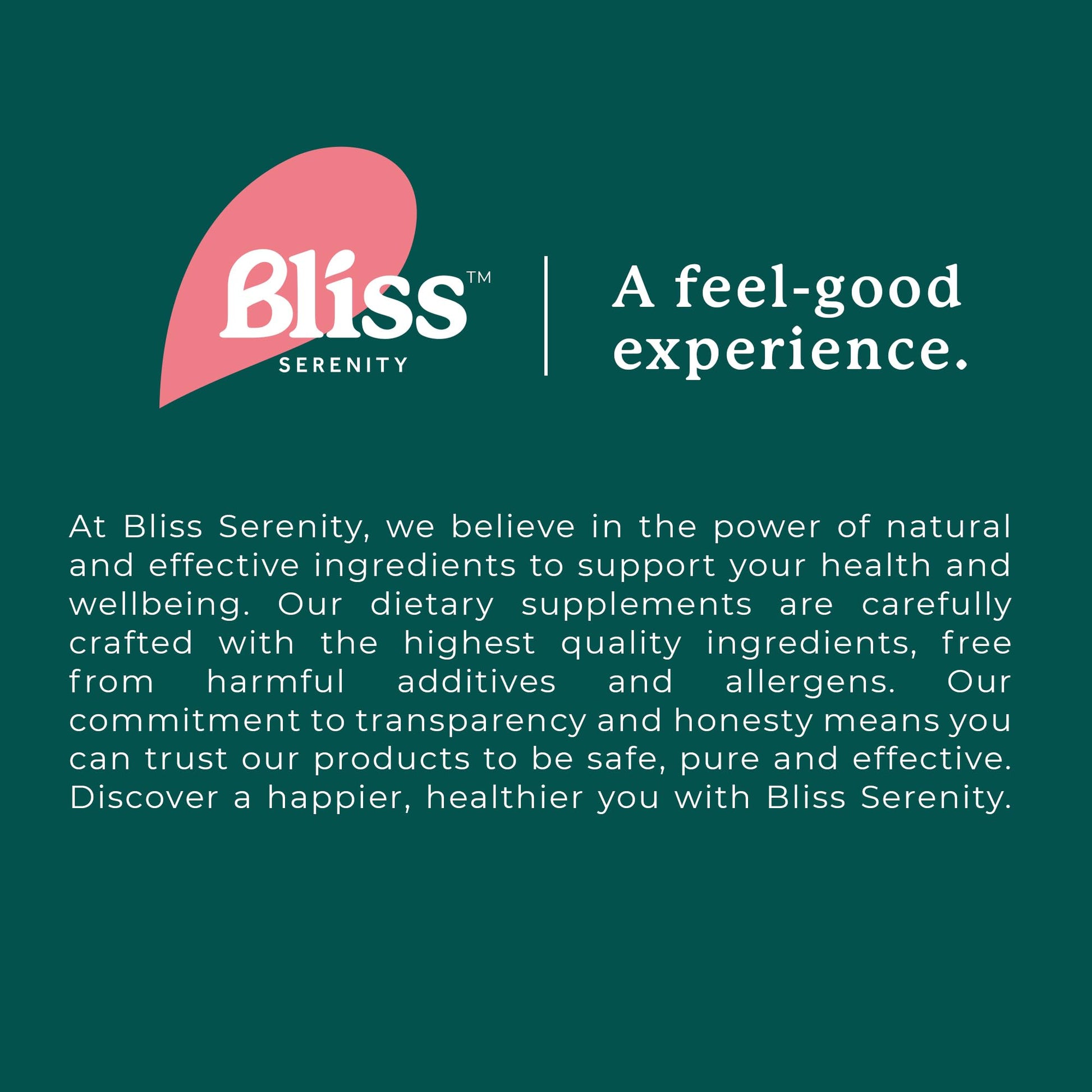 Bliss Serenity Biotin 10000mcg - Max Strength Biotin Supplement - Hair Skin and Nails Vitamins Bliss Serenity