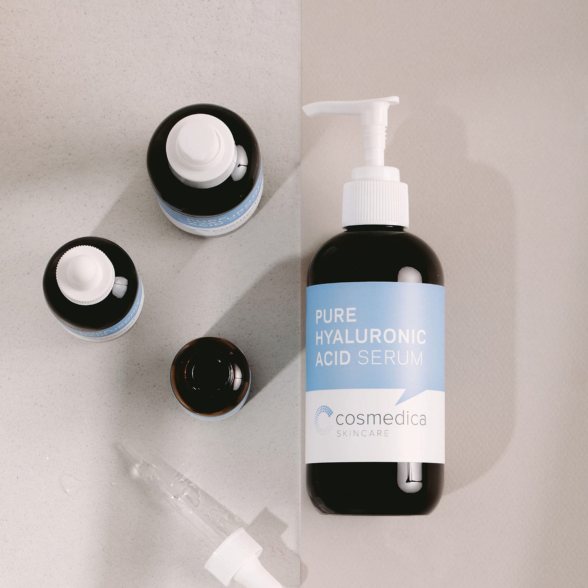 Hyaluronic Acid Serum for Skin 100% Pure-Anti-Aging Serum - Intense Hydration Cosmedica Skincare