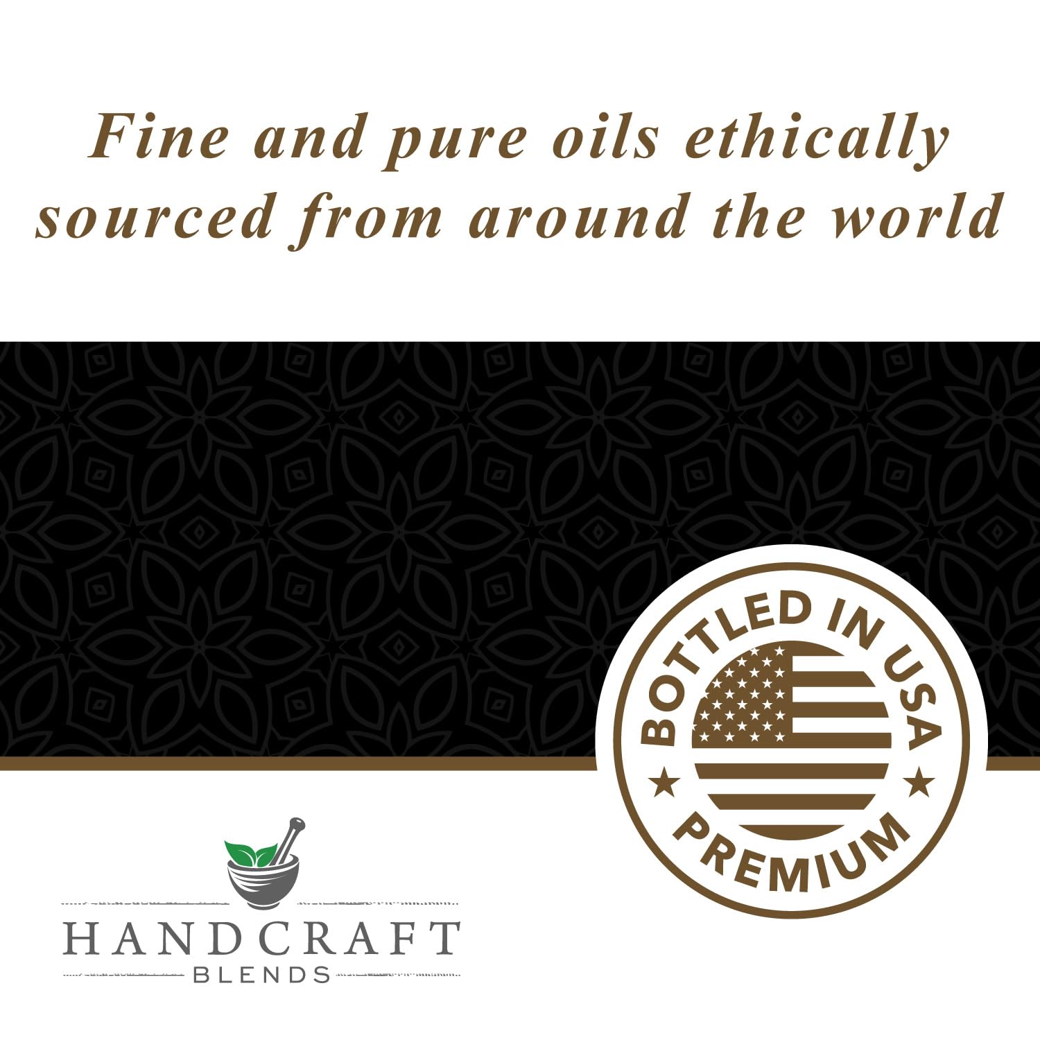 Handcraft Essential Oils Set – Top 6 Essential Oil Diffuser Oils for Home, Candle Making, Aromatherapy Oils Handcraft Blends