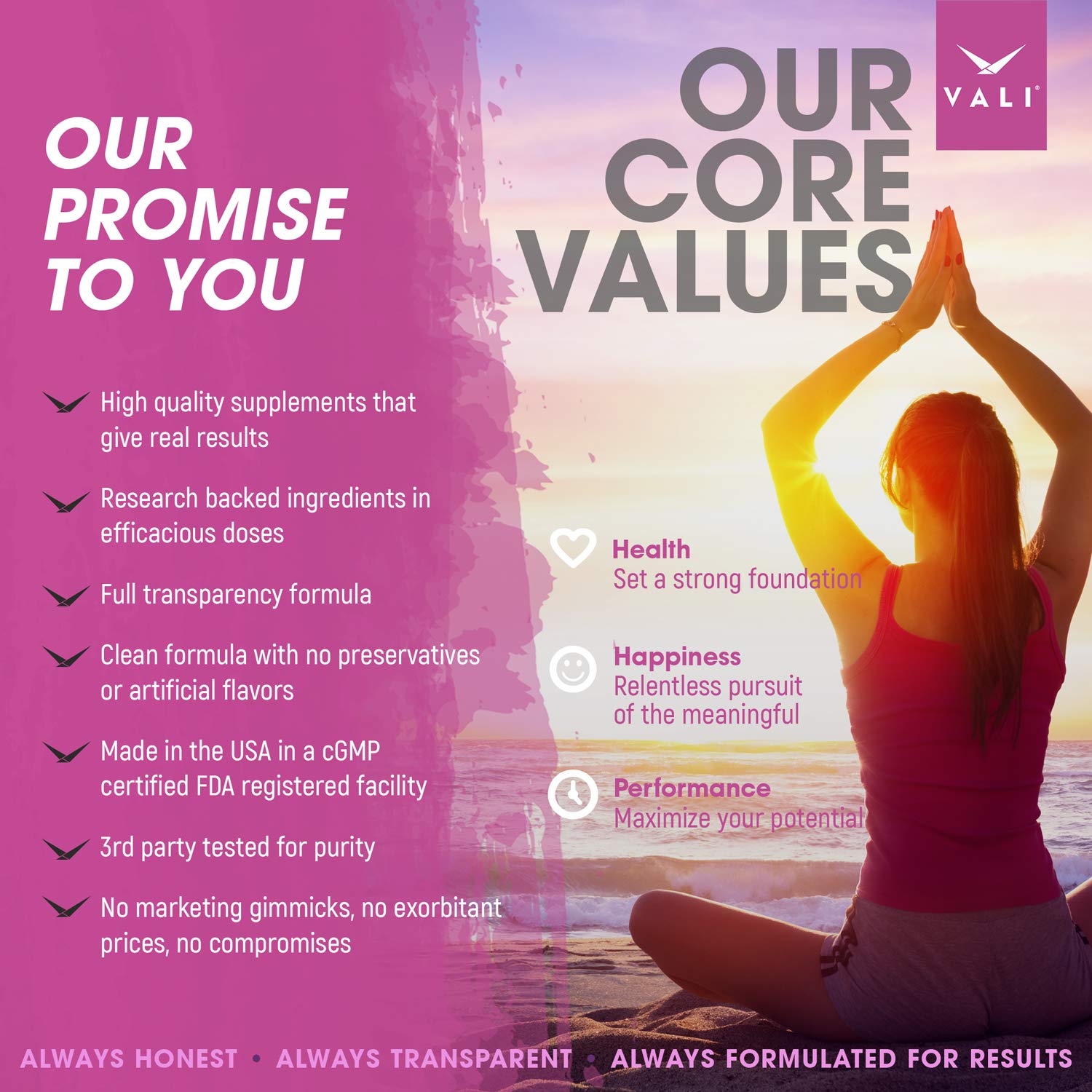 VALI Renew PMS Relief Supplement. Women’s Menstrual Cycle Support. Herbal Formula VALI