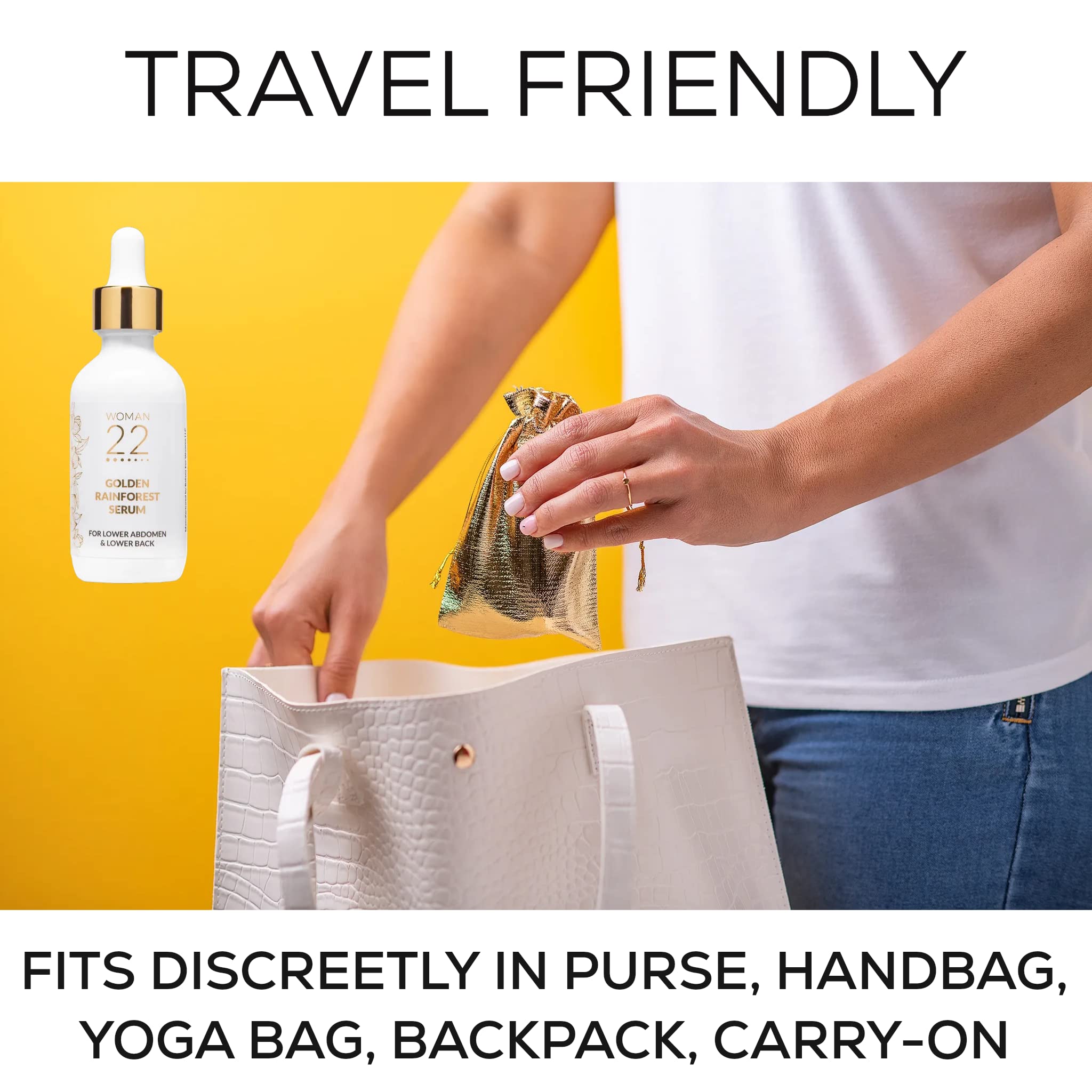 Topical Soothing Serum for Difficult Periods, Cramps, Bloating & more. Apply Lower Abdomen Woman 22