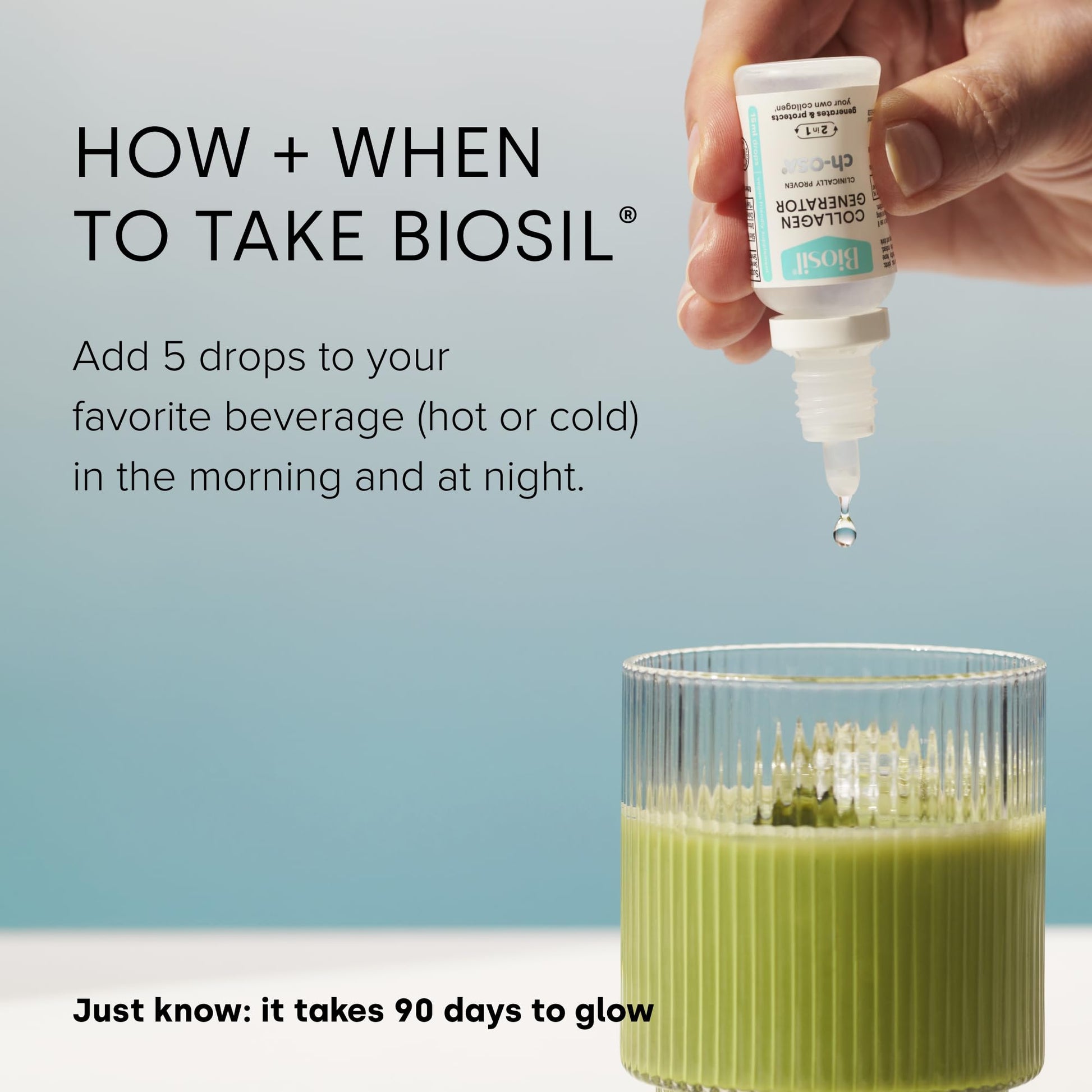 Biosil Collagen Generator - 30 mL Drops - with Patented ch-OSA Complex BioSil