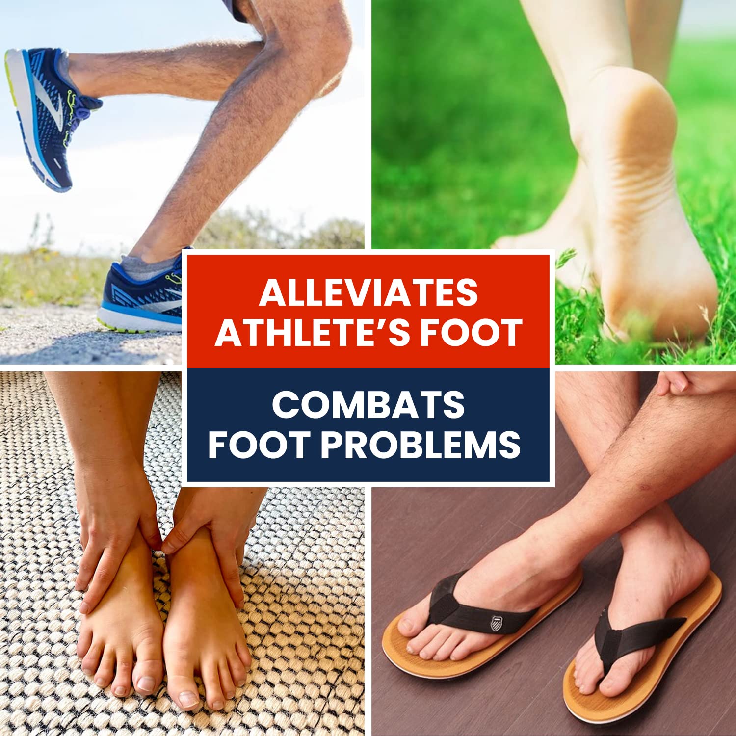 Muscle Relief Foot Soak with Epsom Salts - All Natural Salts for Post Workout Recovery FOOT CURE