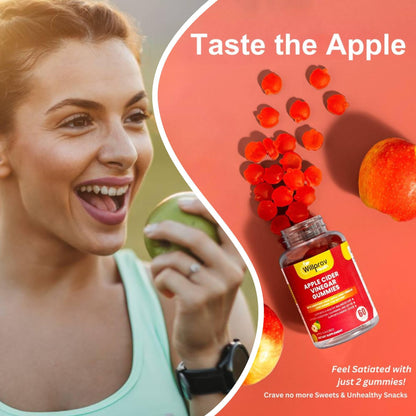 Willprov Health Apple Cider Vinegar Gummies - 1000mg ACV with Mother for Metabolism
