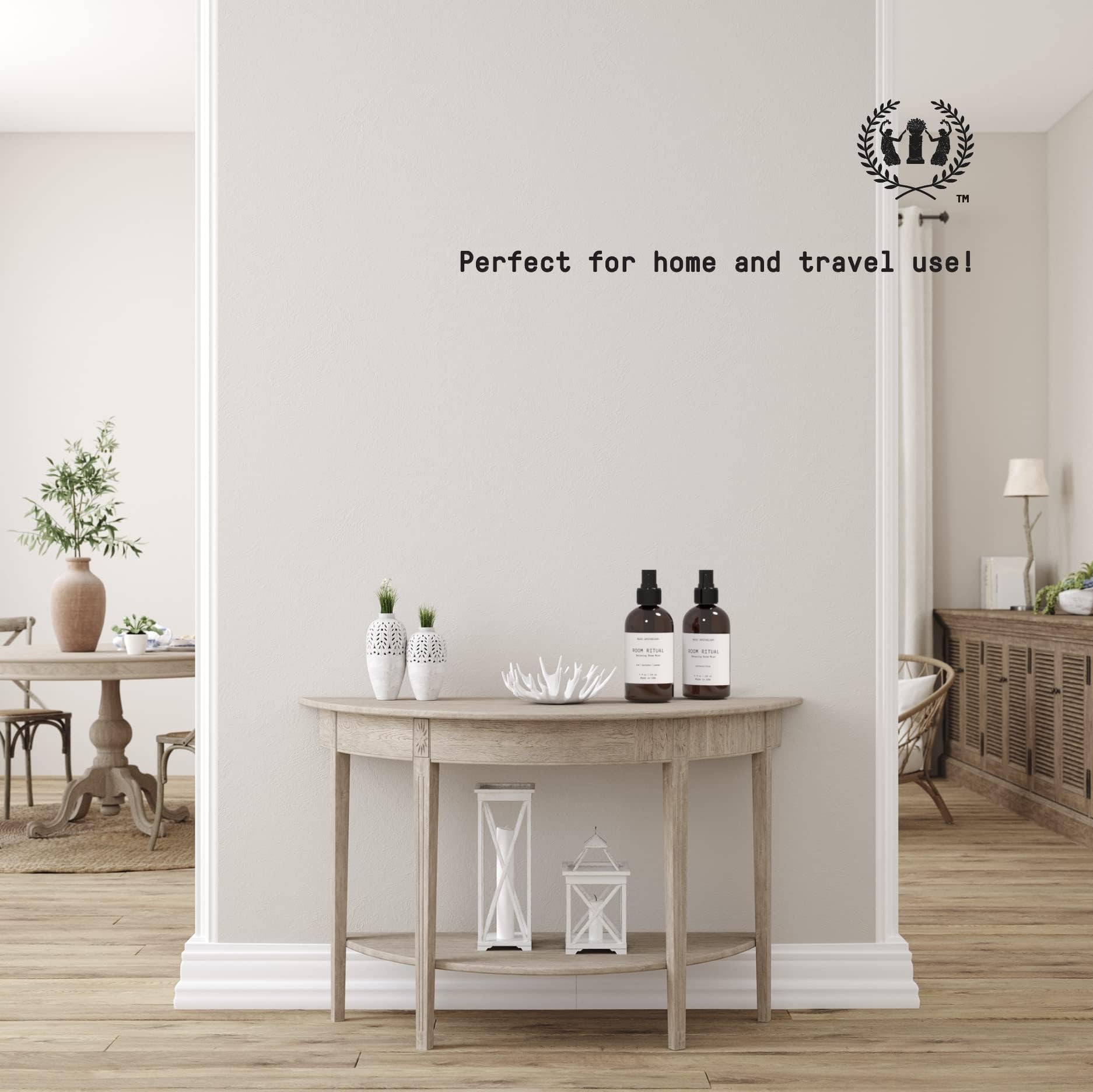 Muse Bath Apothecary Room Ritual - Aromatic and Relaxing Room Mist, 8 oz, Infused Muse Apothecary