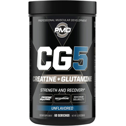 PMD Sports Ultra Pump Fuel Insanity - Pre Workout – Cherry Bombsicle (30 Servings) Sports CG5 Premium Creatine and L-Glutamine Powder (60 Servings)