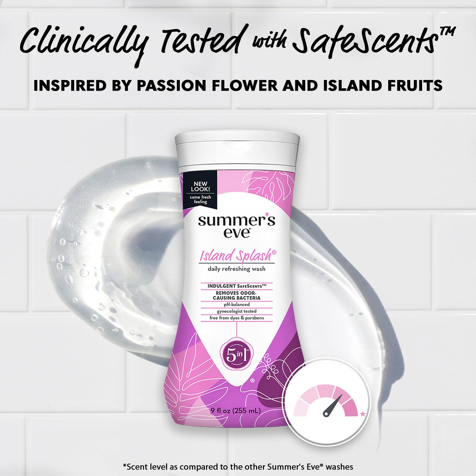 Summer's Eve Island Splash Refreshing Daily All Over Feminine Body Wash, Removes Odor Summer's Eve