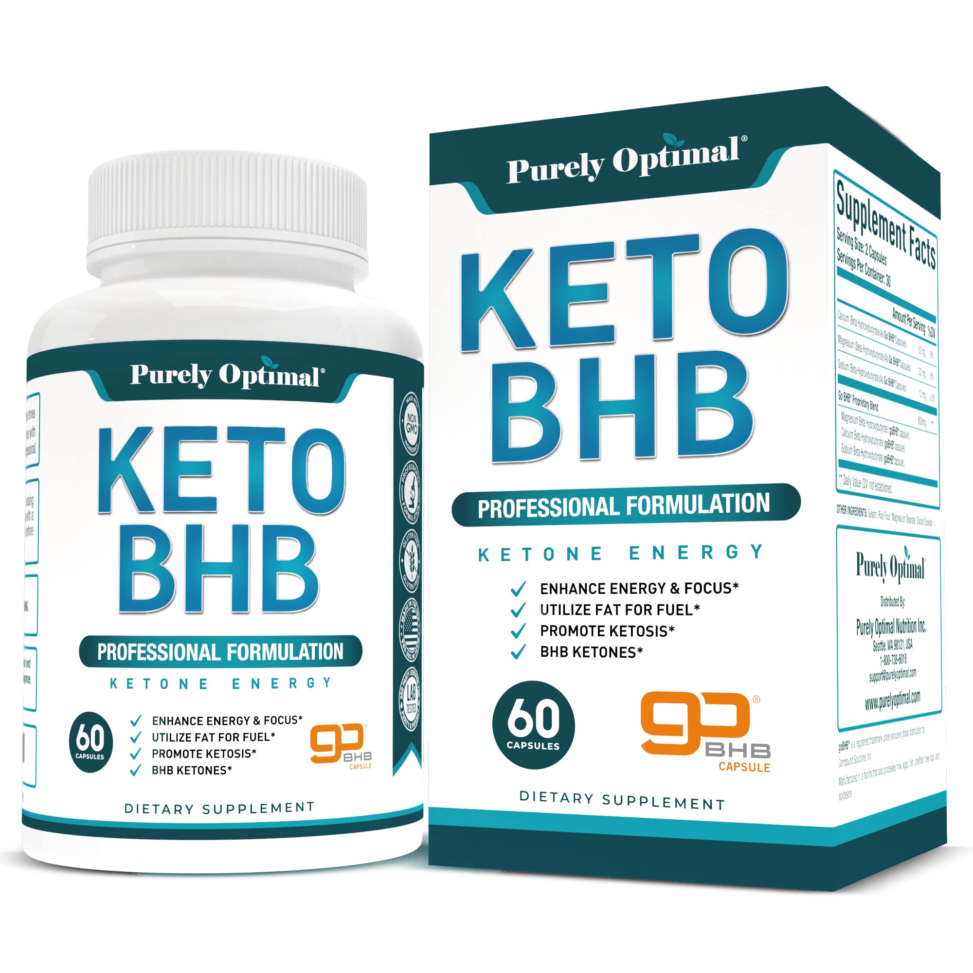 Purely Optimal Premium Keto Diet Pills Utilize Fat for Energy with Ketosis