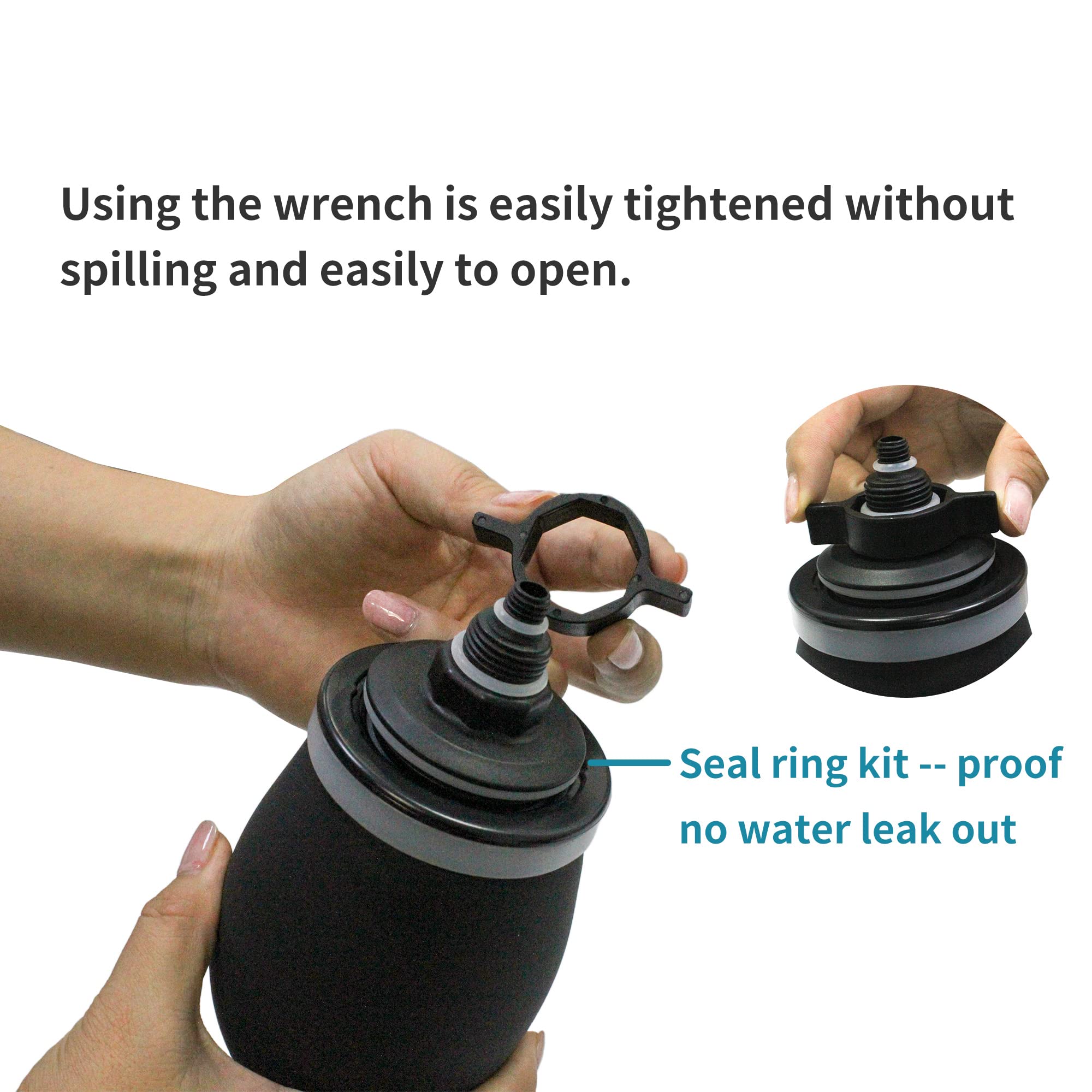 TopQuaFocus 14.5OZ Large Enema Bulb Kit Douche Bulb for Men Women Colon Cleaning Feminine TopQuaFocus