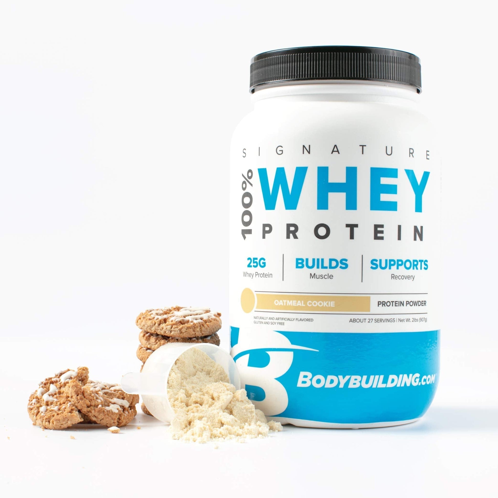 Bodybuilding Signature 100% Whey Protein Powder | 25g of Protein per Serving Bodybuilding.com