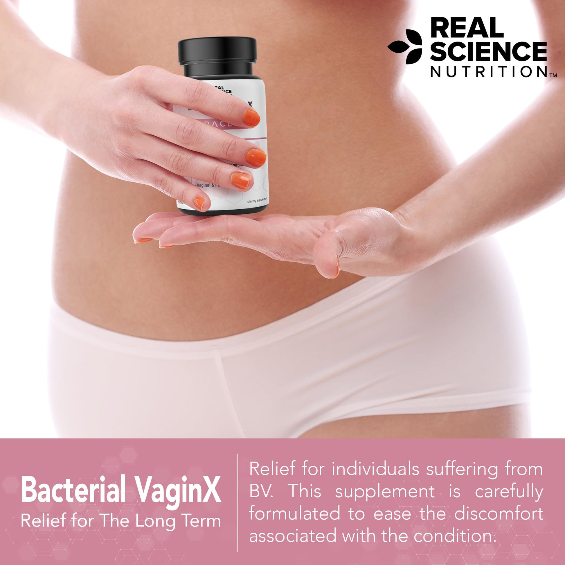 Real Science Nutrition Offers Bacterial VaginX Miracle - Nitric Oxide Enhanced Formulated Real Science Nutrition