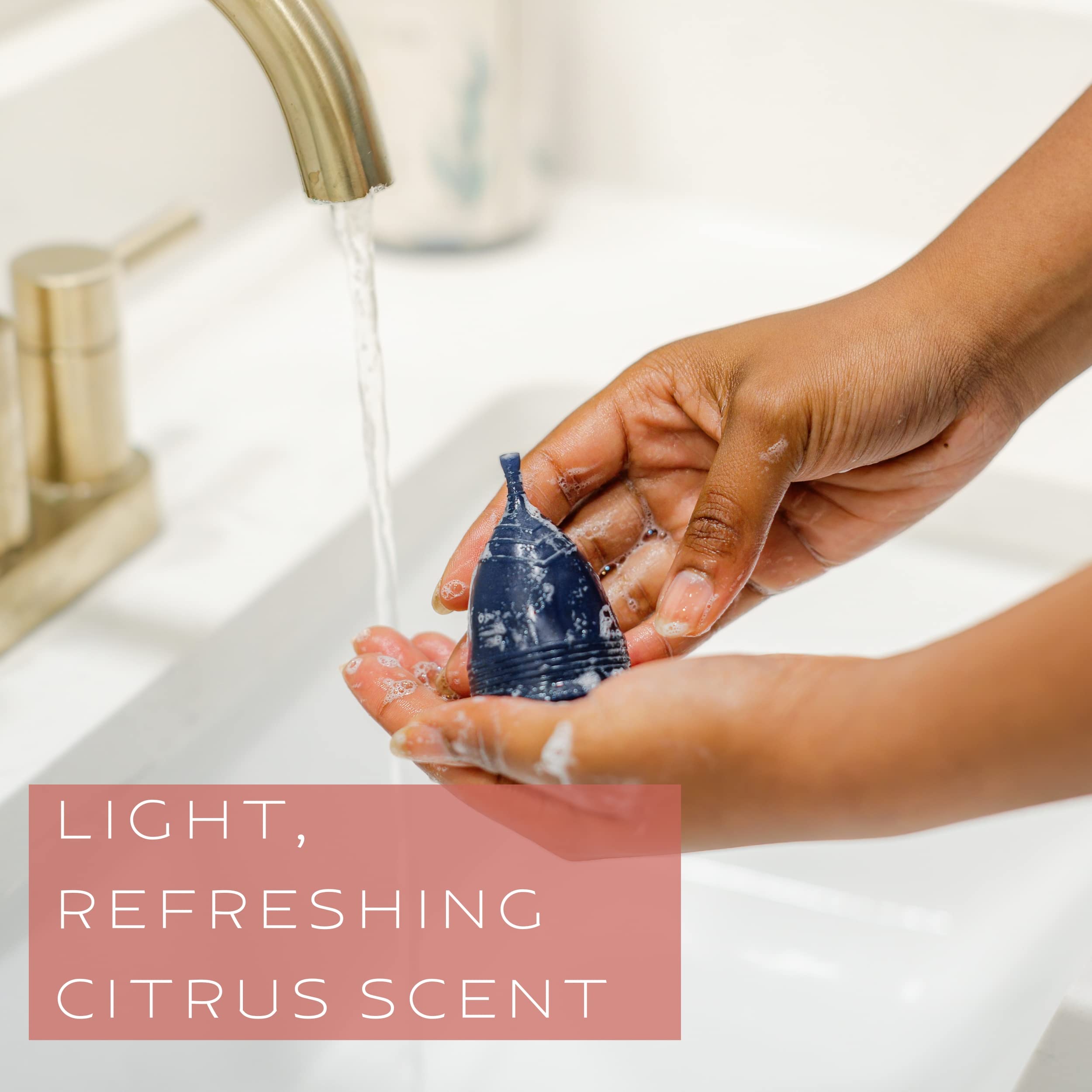 Menstrual Cup Wash - Best Formula to Wash Your Period Cups - Organic and Natural Ingredients Pixie Cup