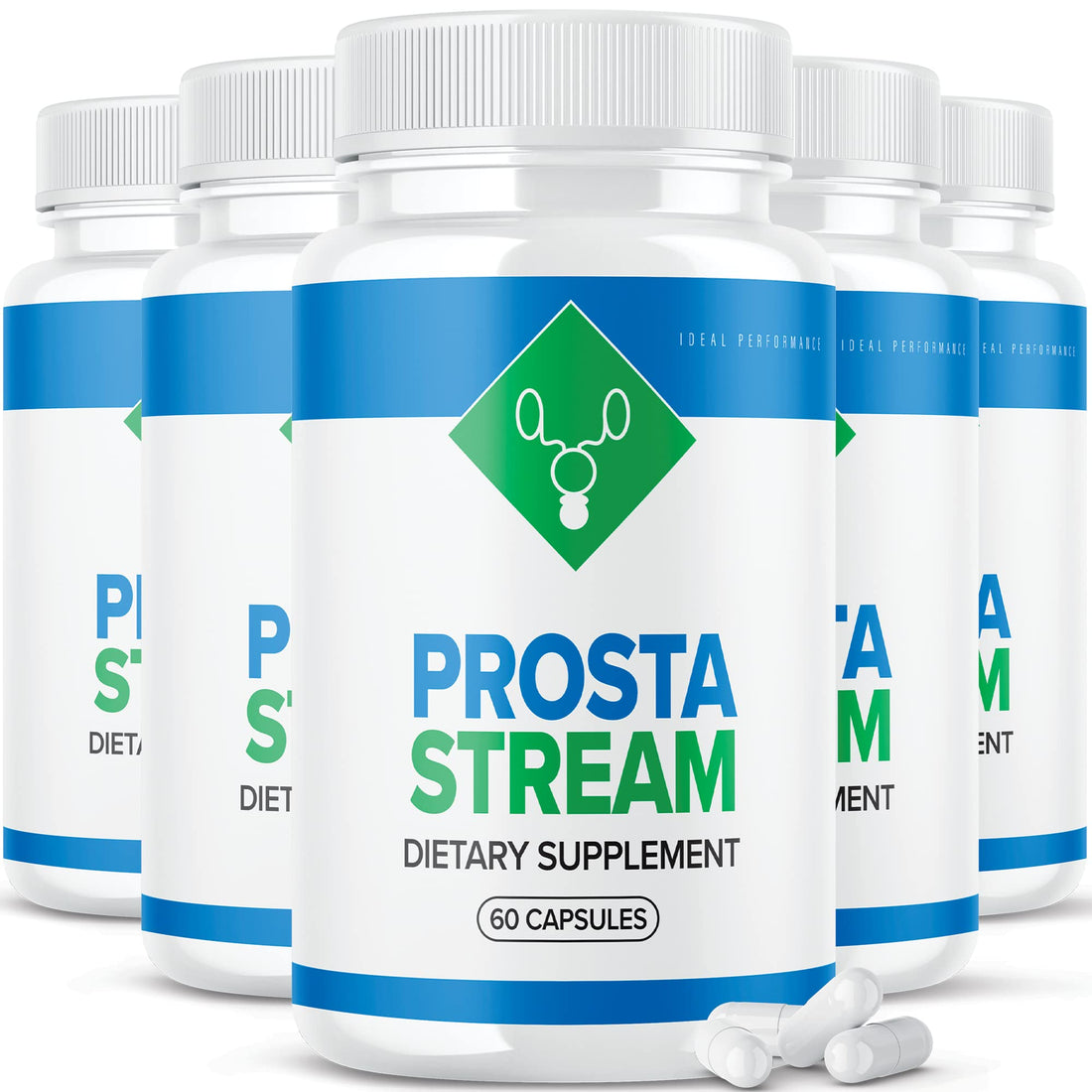 IDEAL PERFORMANCE (5 Pack) Prosta Stream Prostate Supplement Prostastream Pills 