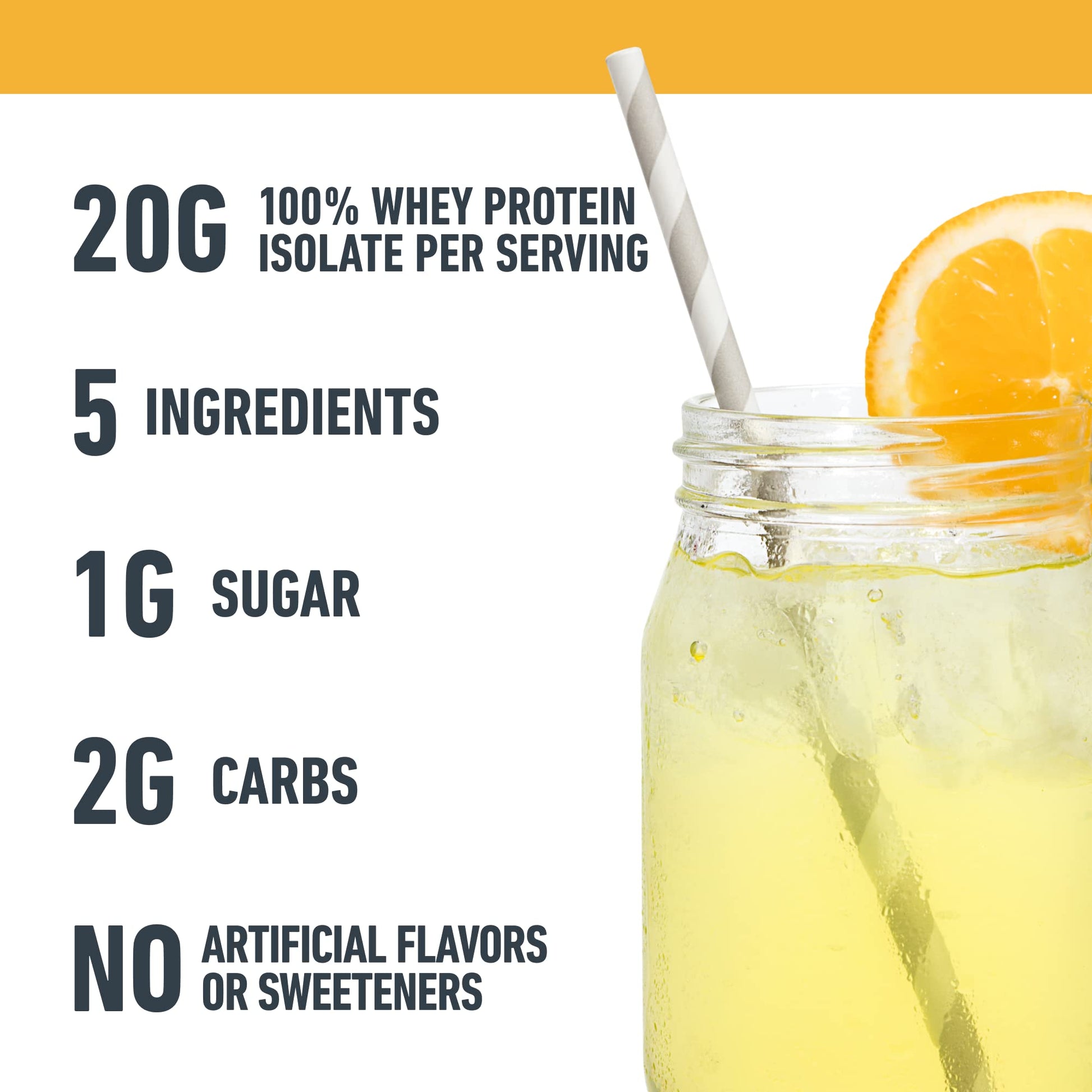 Isopure Protein Powder, Gluten Free, Whey Protein Isolate, Post Workout Recovery Drink Isopure