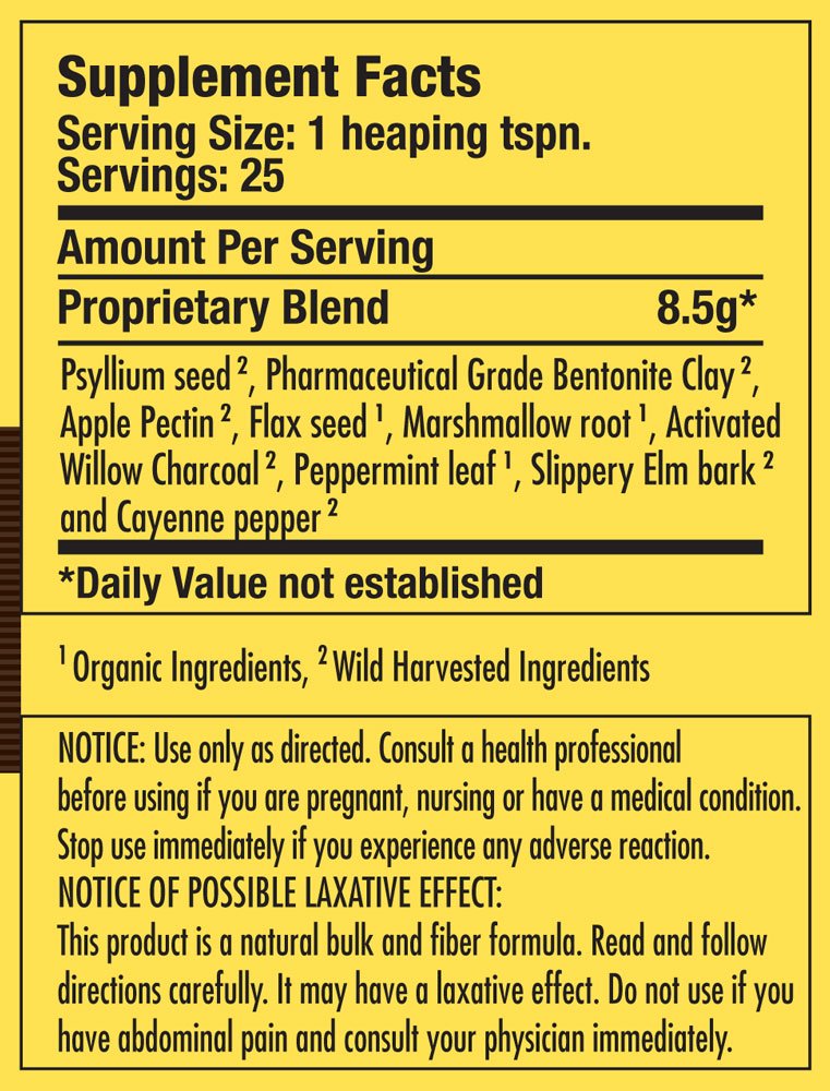 Dr. Schulze’s | Intestinal Formula #2 | Herbal Colon Cleanse Formula | Natural Detox Powder Dr. Schulze's