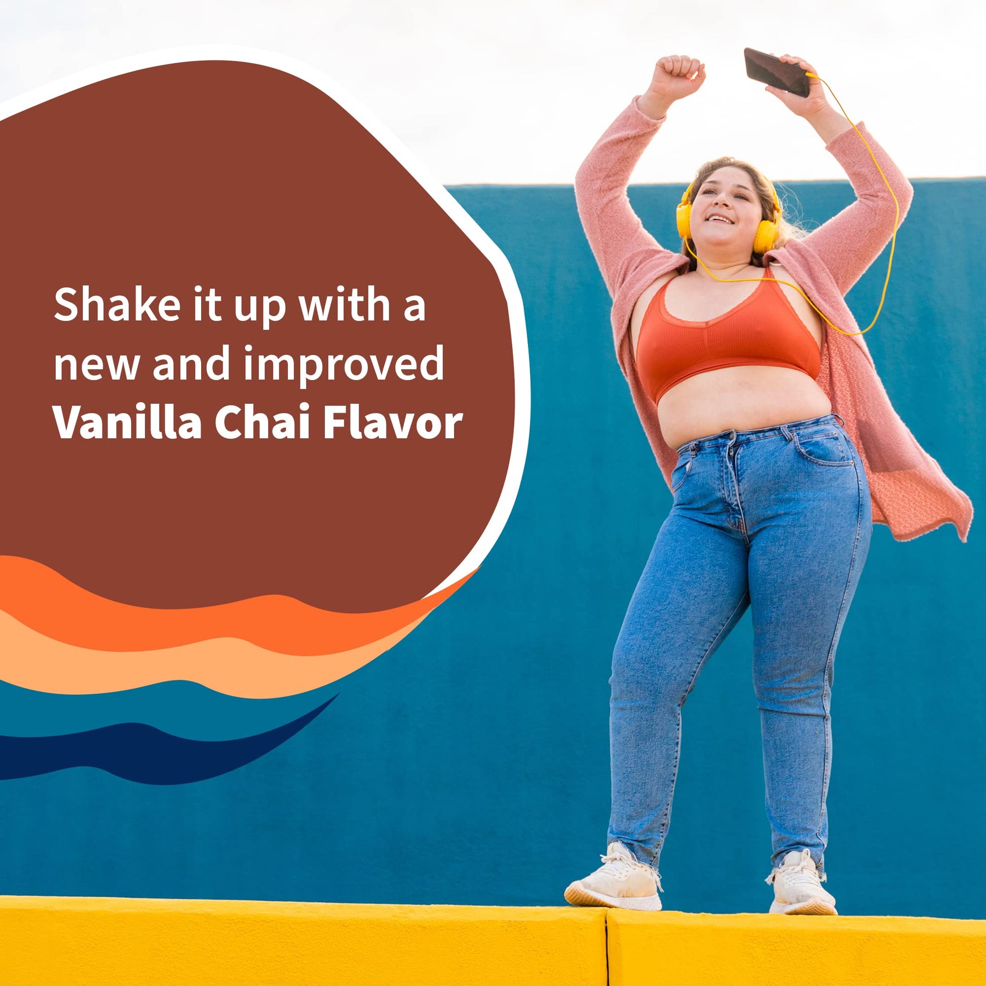 Garden of Life, Organic Vegan Vanilla Chai Protein Powder -22g Complete Plant Based Raw Garden of Life