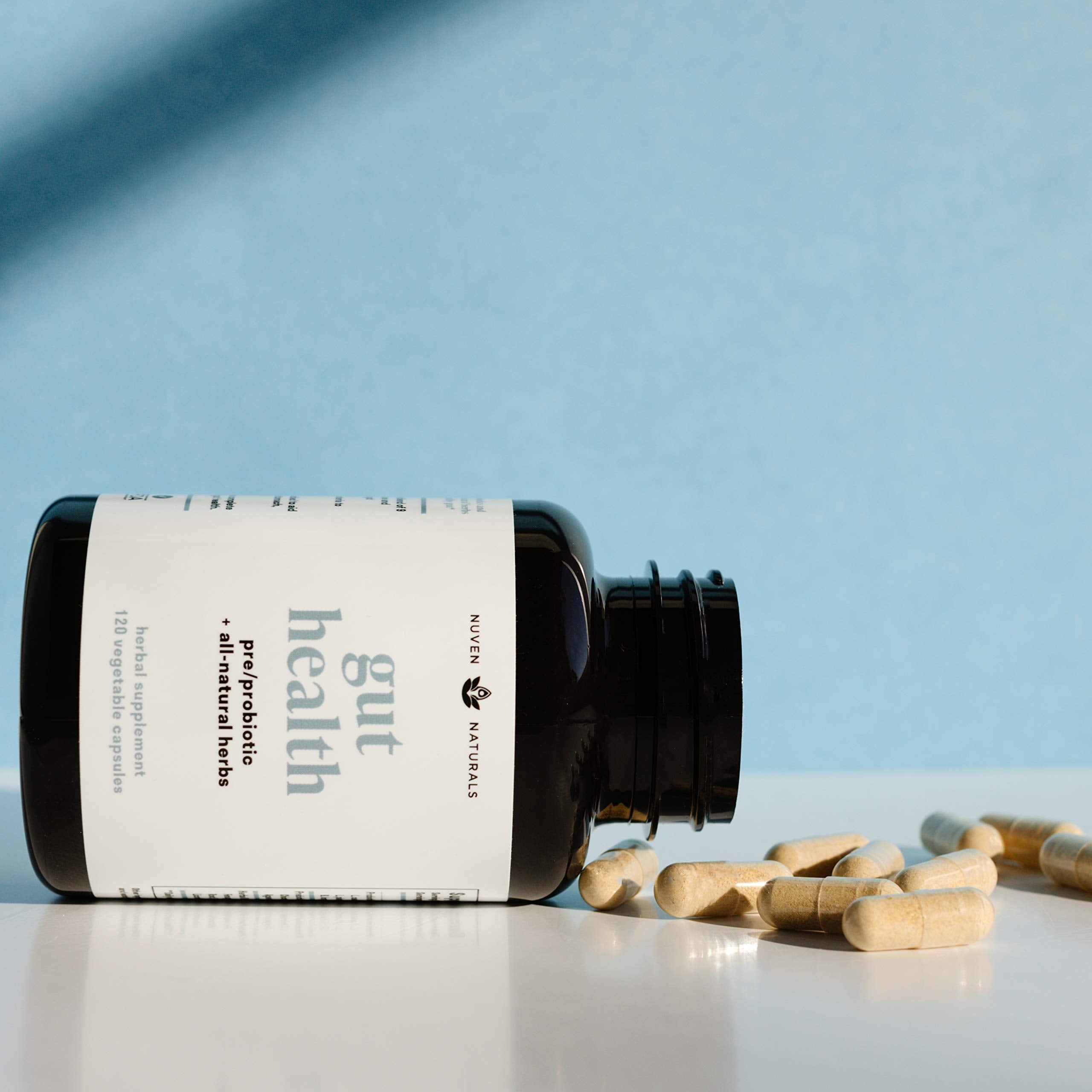 Nuven Naturals All-in-One Gut Health w/Probiotics, Prebiotics, Digestion-Supporting Nuven Naturals