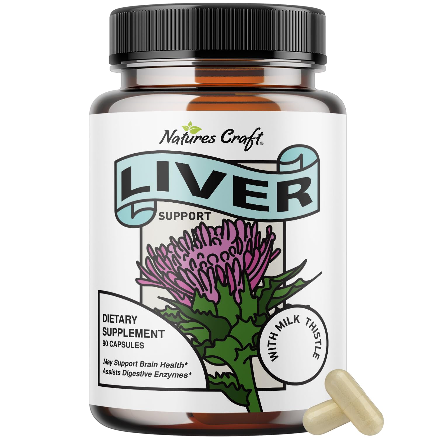 Liver Cleanse Detox & Repair Formula - Herbal Liver Support Supplement