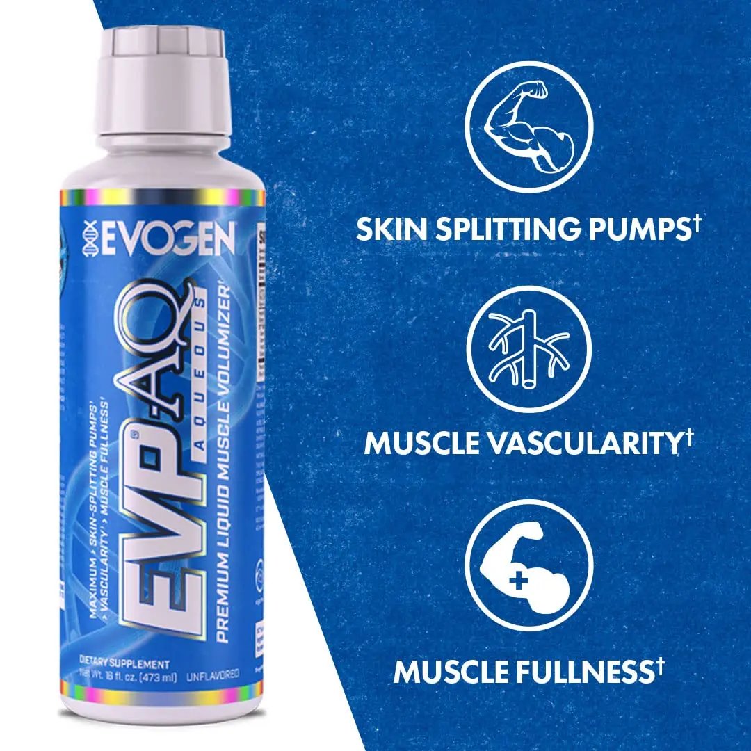Evogen EVP AQ Unflavored | Premium Liquid Glycerol, Betaine anhydrous, S7, Sodium Evogen