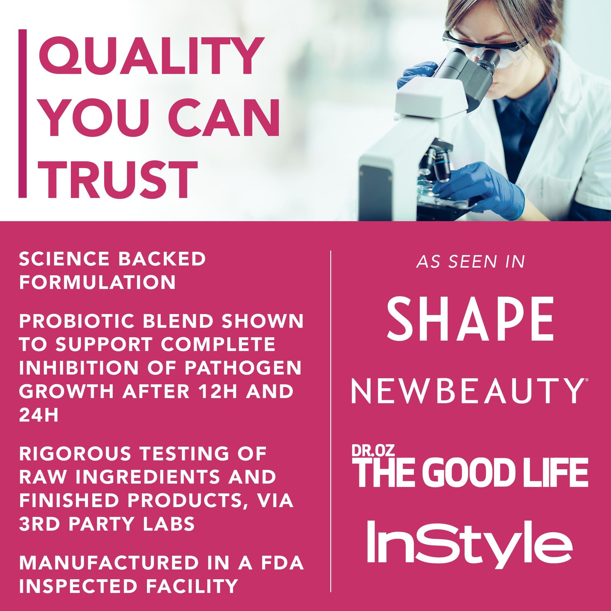 PLANT.O NUTRITION Vaginal Probiotics for Women with 4 Lactobacillus Strains Probiotic & Prebiotic Blend PLANT.O NUTRITION