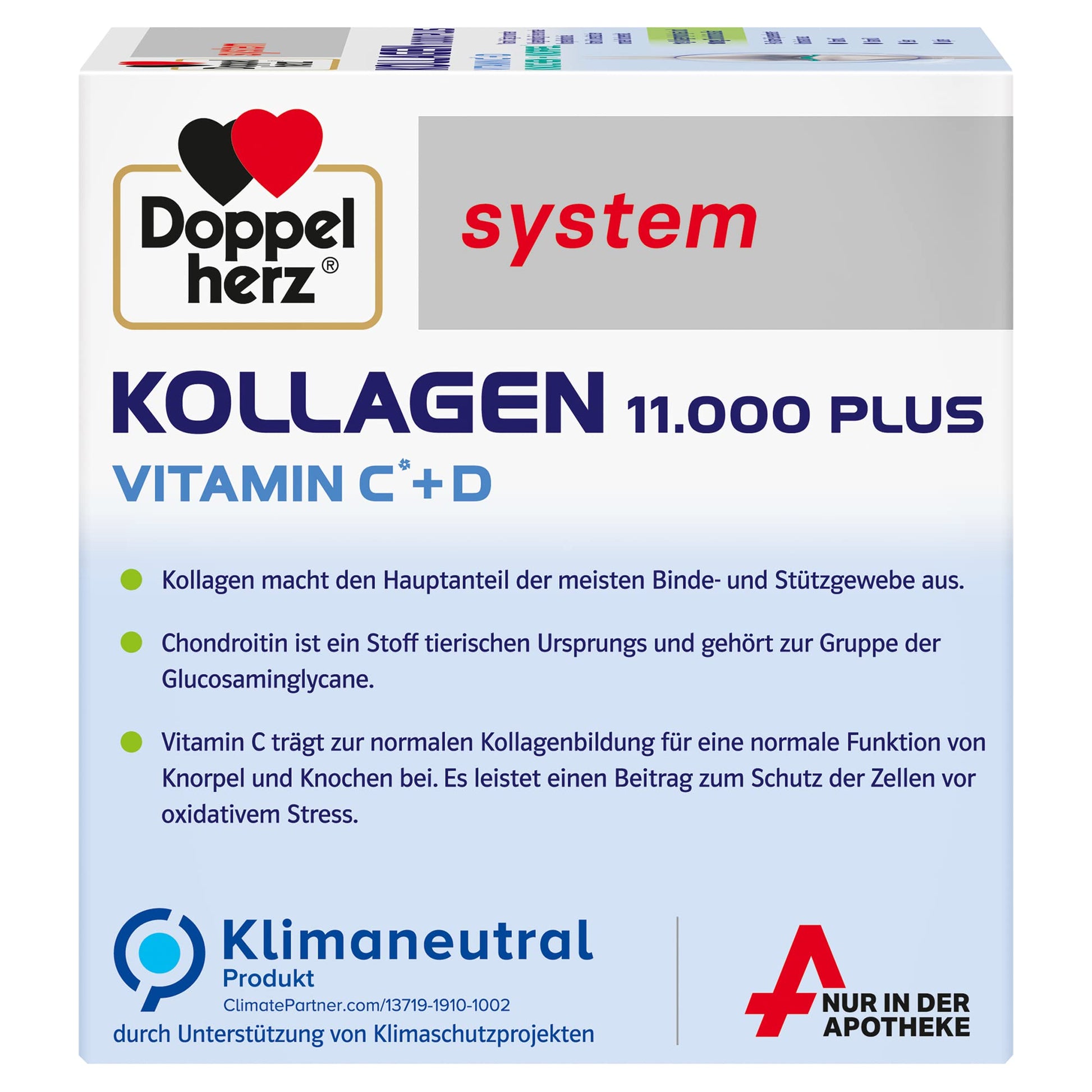 Doppelherz collagen 11,000 ampoules, 30 x 25 ml, PZN:7625039 My Store