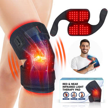 Red Light Therapy for Knee, Infrared Red Light Therapy Device Wrap Belt with 660nm Red Light
