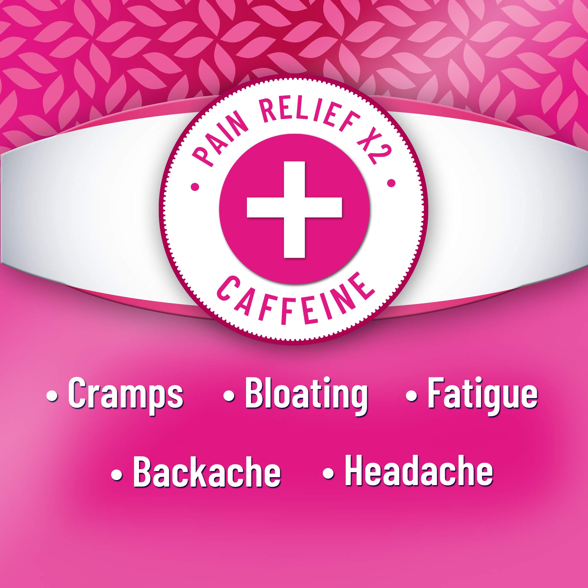 Pamprin Maximum Strength Max Formula, with Acetaminophen, Menstrual Period Symptoms Relief Pamprin