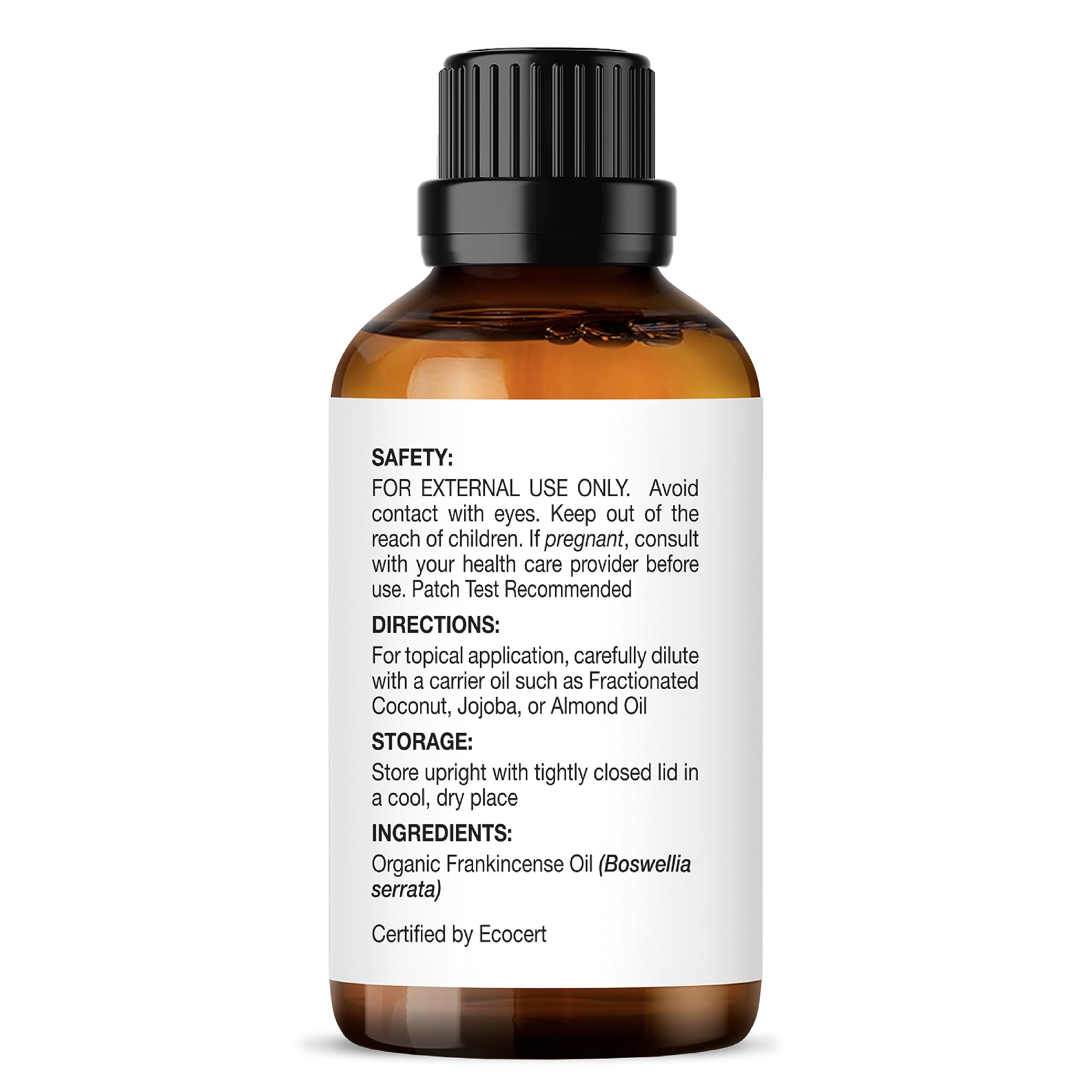 Majestic Pure USDA Organic Frankincense 0.33 fl oz MAJESTIC PURE