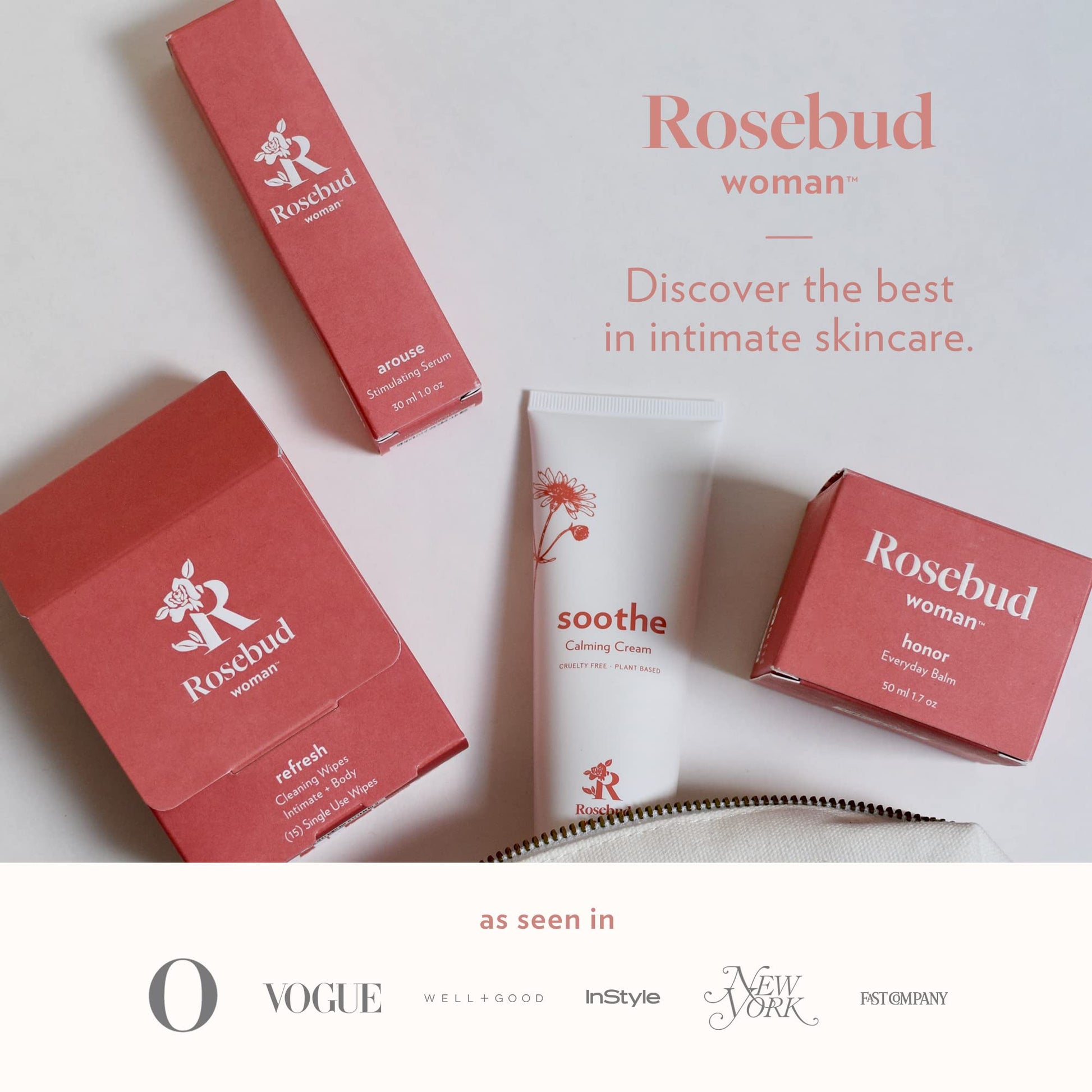 Rosebud Woman Honor: Everyday Balm for Intimate and Sensitive Skin Areas Rosebud Woman