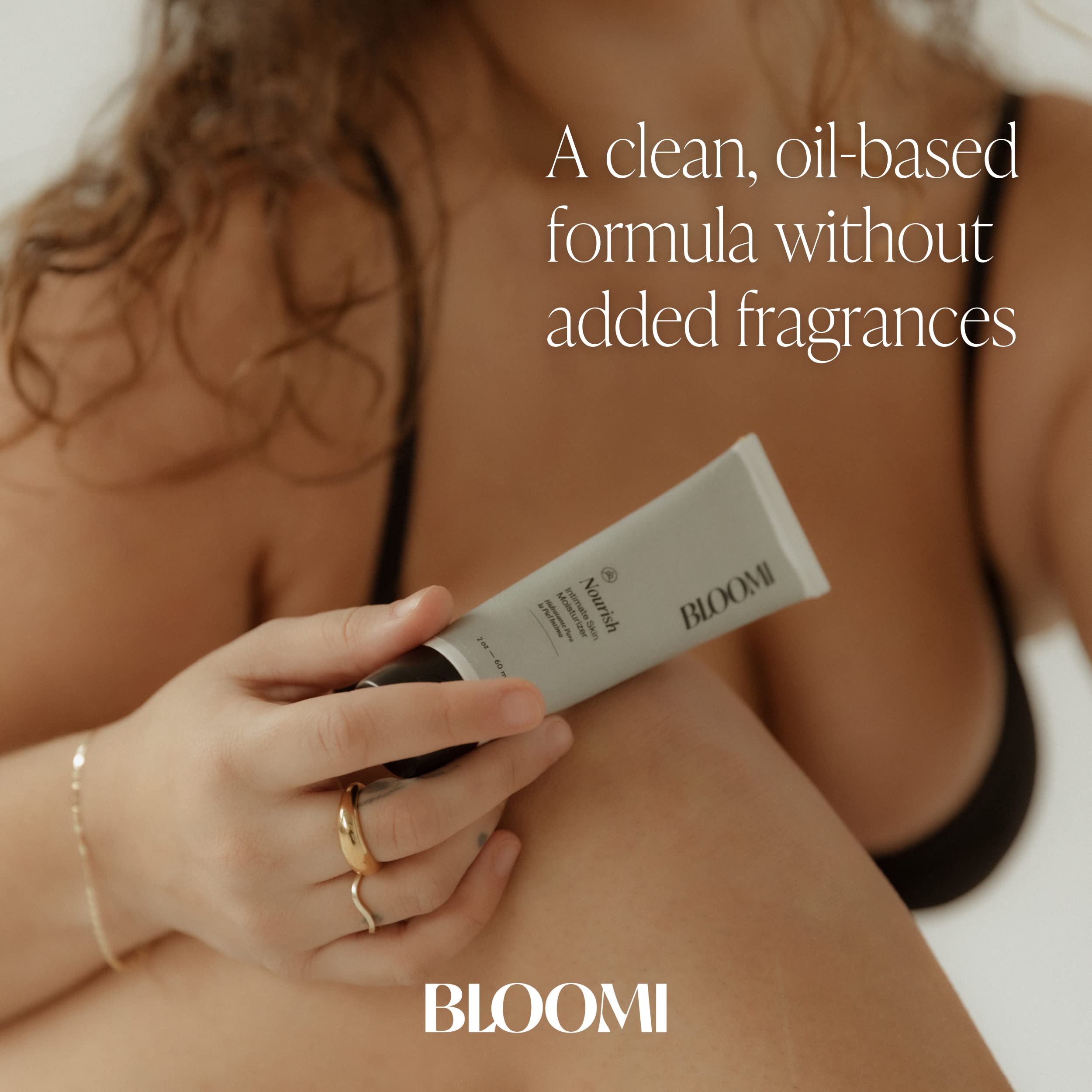 Bloomi Nourish Intimate Skin Moisturizer | Vulva & Penile Cream for Men and Feminine Care Bloomi