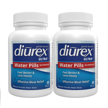 Diurex Ultra Re-Energizing Water Pills - Relieve Water Bloat - Feel Better Less Heavy