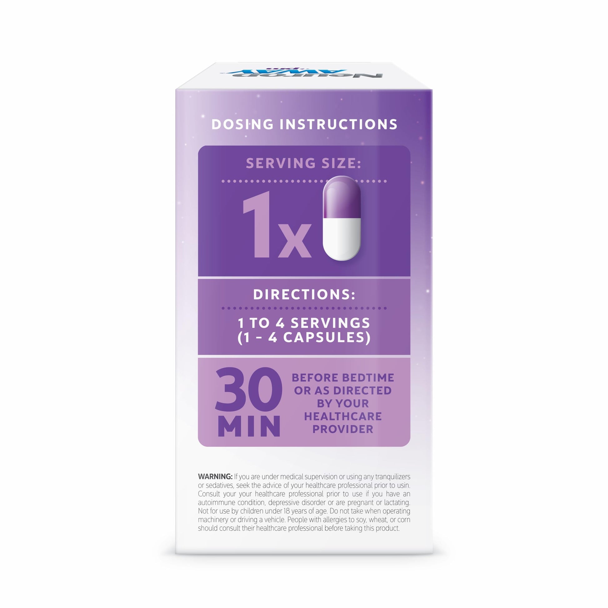 NeuropAWAY Nerve Support PM | 90 Capsules NeuropAWAY