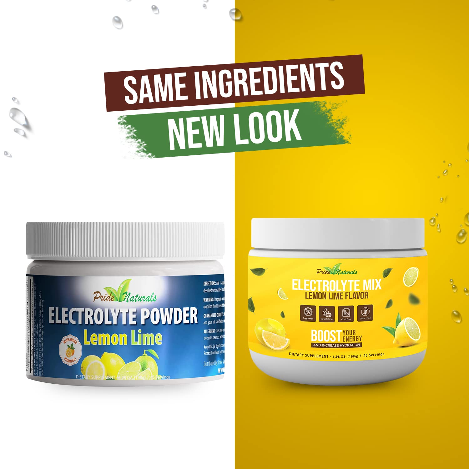 Electrolyte Powder - Refreshing Workout Recovery Electrolytes, Sugar Free, Gluten Free Pride Naturals, Inc