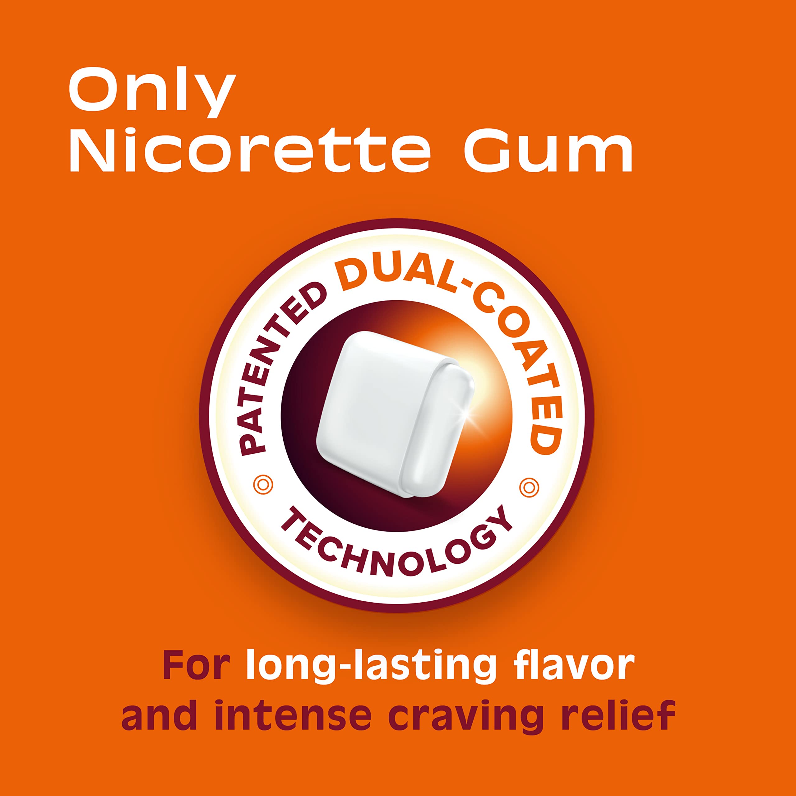 Nicorette 2 mg Nicotine Gum to Help Stop Smoking - Fruit Chill Flavored Nicorette