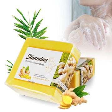Organic Ginger Soap, Moisturizing Bath Soap, Slimming Ginger Soap, Deep Clean Effectively