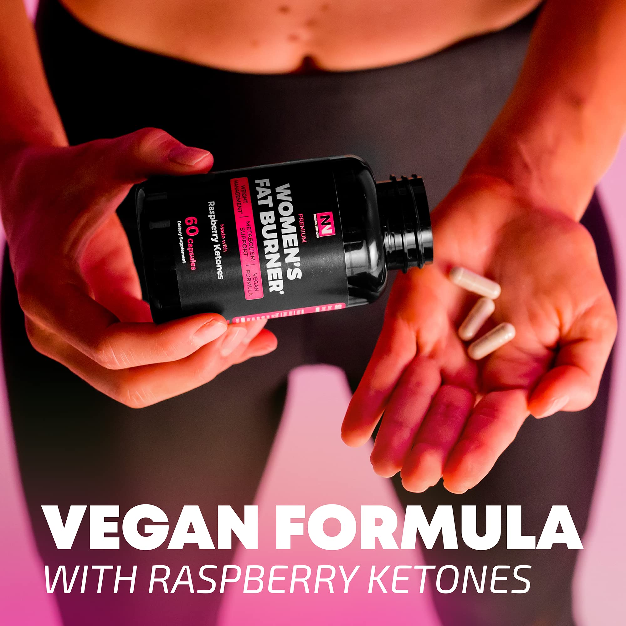 Fat Burner For Women | Metabolism Booster & Weight Loss Support Supplement Nobi Nutrition