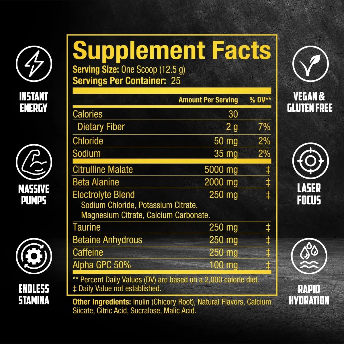 BALLISTIC Pre Workout | #1 New Pre Workout Powder w/ Nitric Oxide Booster, Electrolytes EPN Supplements