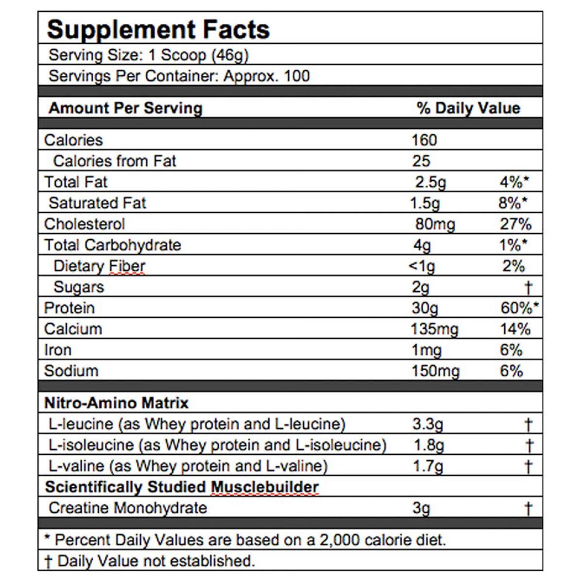 MuscleTech Nitro-Tech Whey Protein Powder Isolate & Peptides | Protein MuscleTech