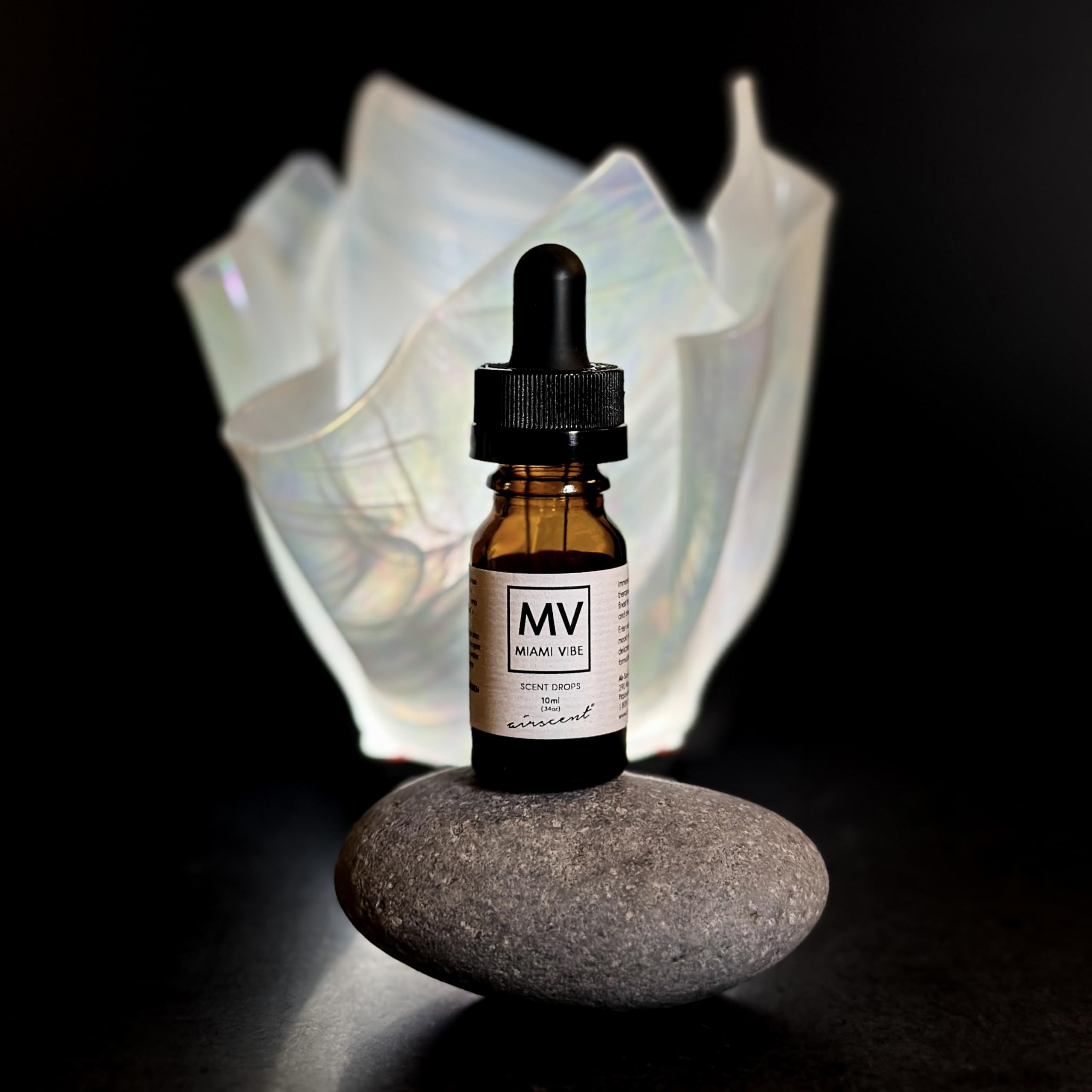 Miami Vibe Diffuser Oil - Air-Scent Fragrance for Aroma Oil Diffusers - 10 Milliliter (.34 fl oz) Bottle Air-Scent