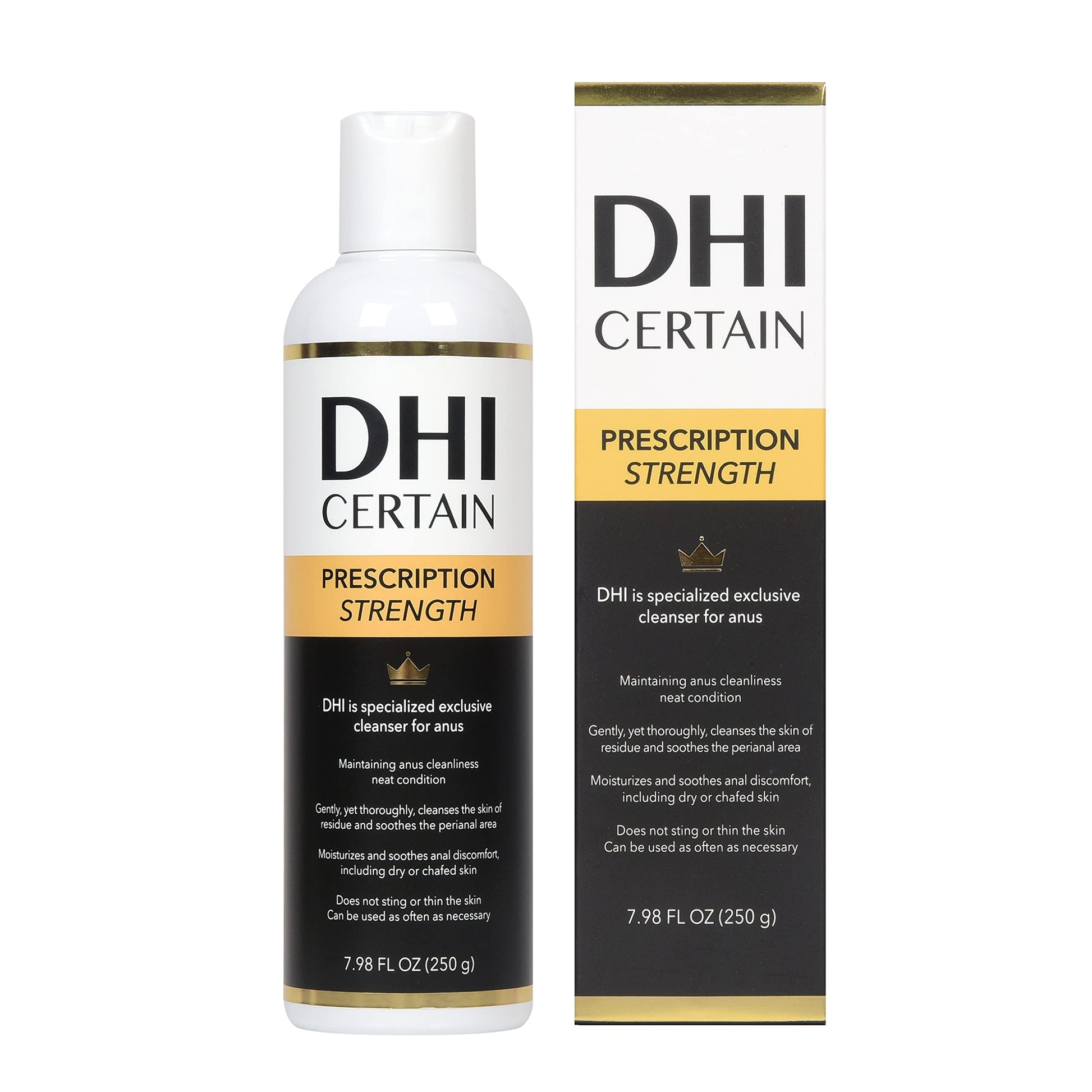 DHI PROBIOTIC Certain Intimate Wash for Men with 3 kinds of probiotics plus 20 Premium Natural DHI