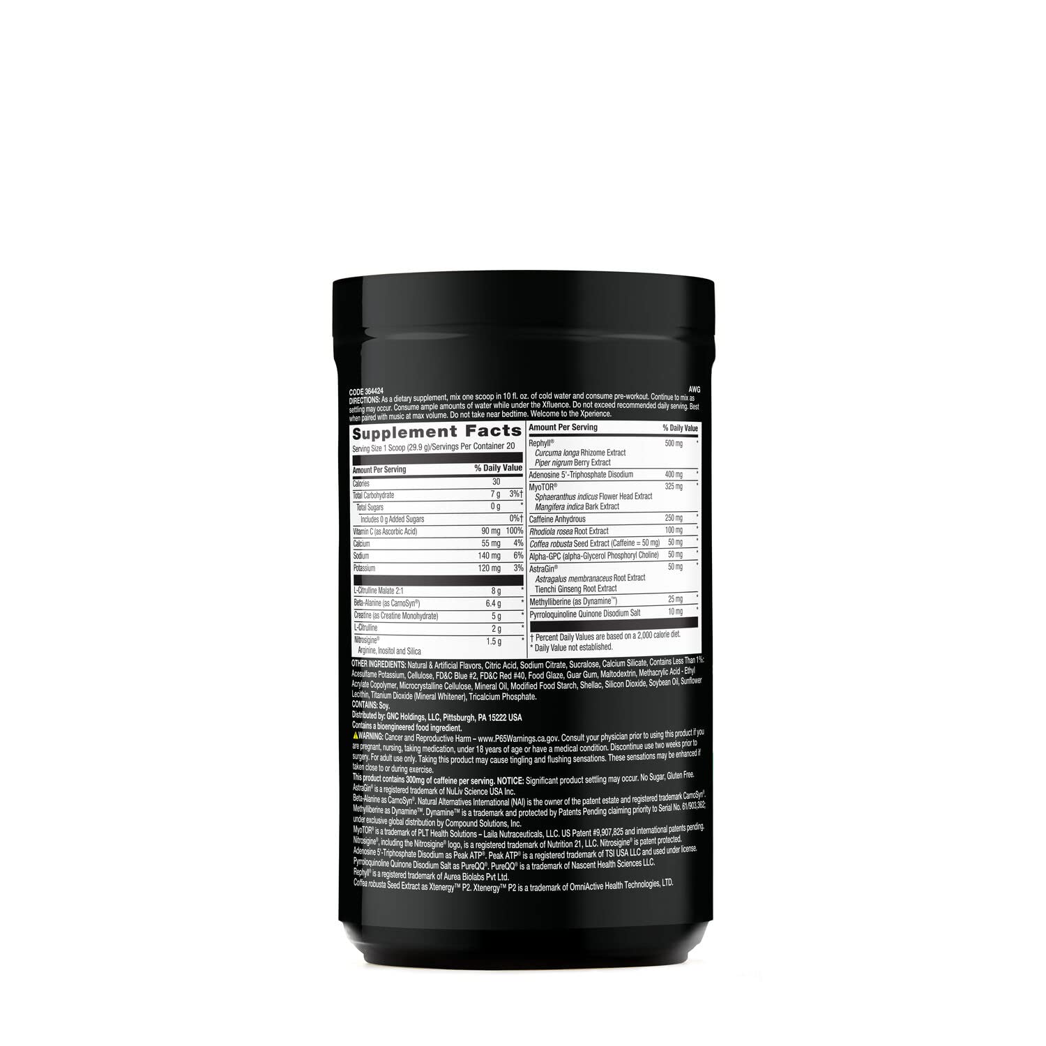 BEYOND RAW Concept X | Clinically Dosed Pre-Workout Powder | Contains Caffeine BEYOND RAW