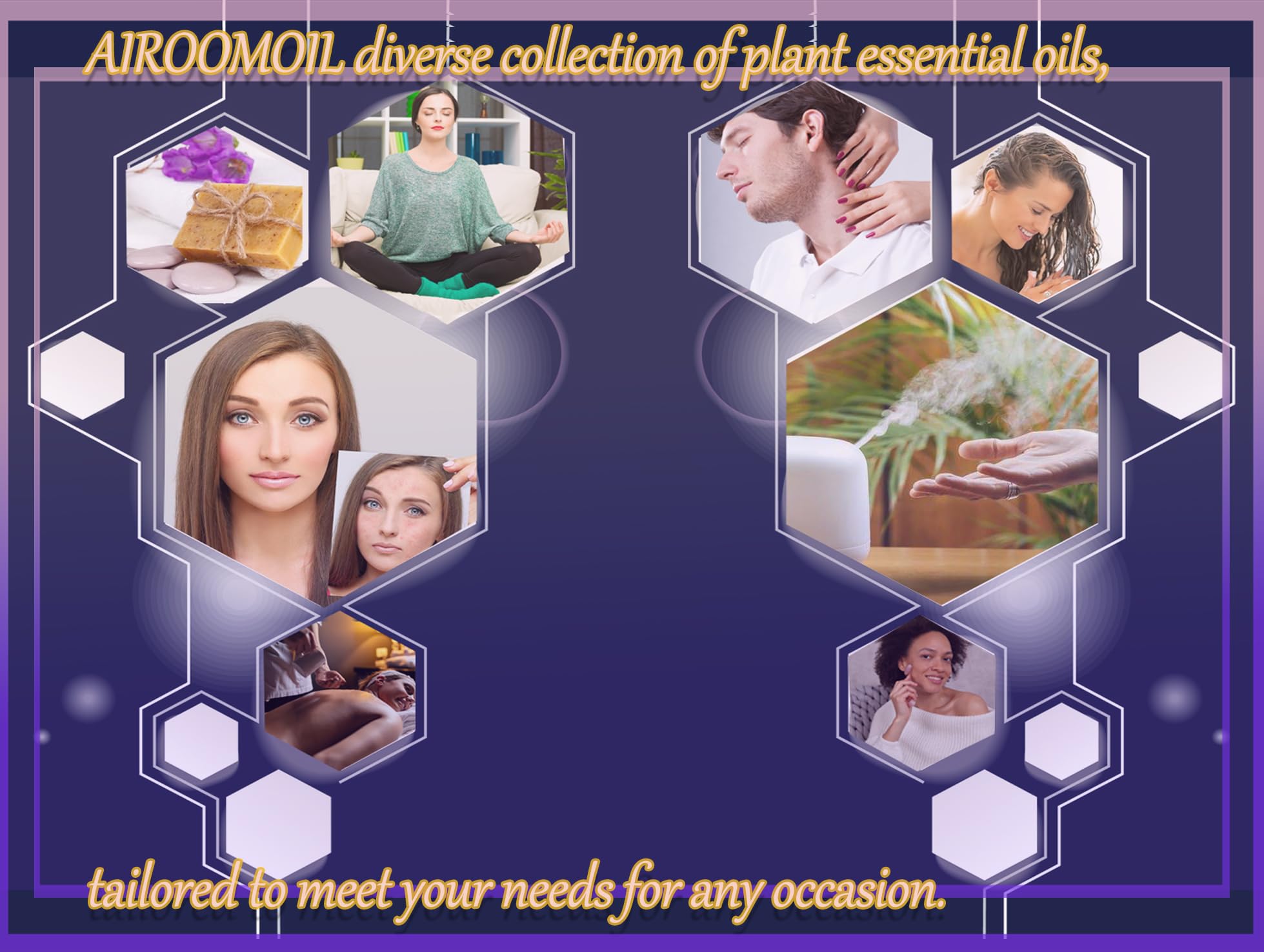 Sandalwood Essential Oil Woodsy Fragrance for Aromatherapy Diffuser Perfume Scents Oil airoomoil