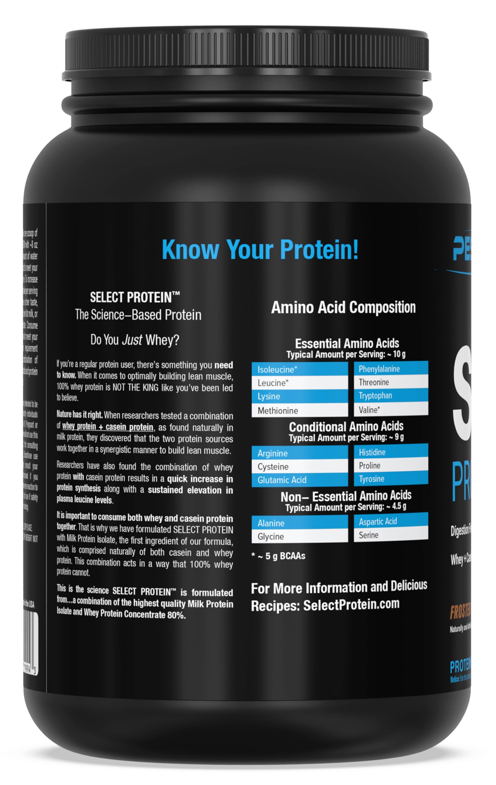 PEScience Select Low Carb Protein Powder, Chocolate Cupcake, 27 Serving, Keto PEScience