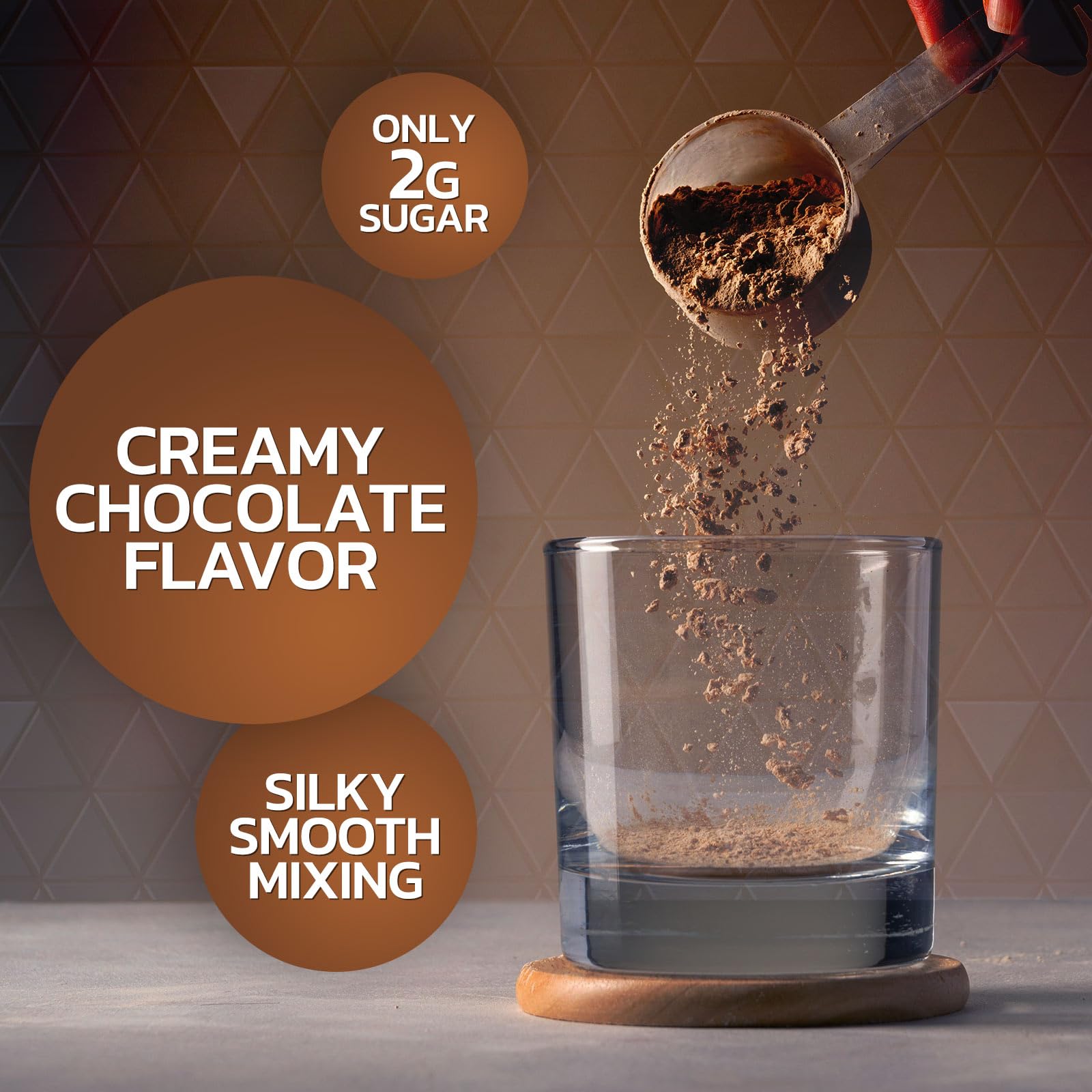 Nature's Premium 100% Whey Protein Powder, 24g of Protein, Double Rich Chocolate Nature's Peak