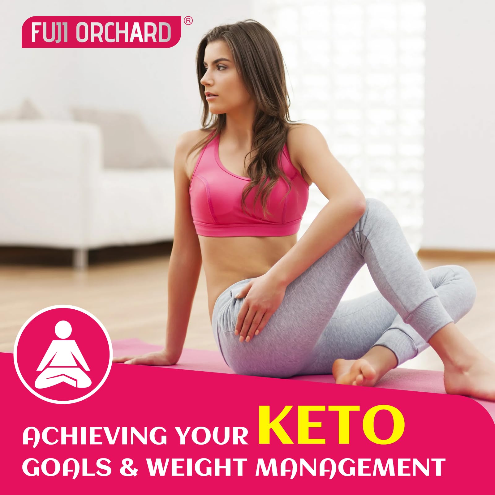 FUJI ORCHARD Keto Acv Gummies, 1500mg Keto Acv Gummies Advanced Weight Loss FUJI ORCHARD
